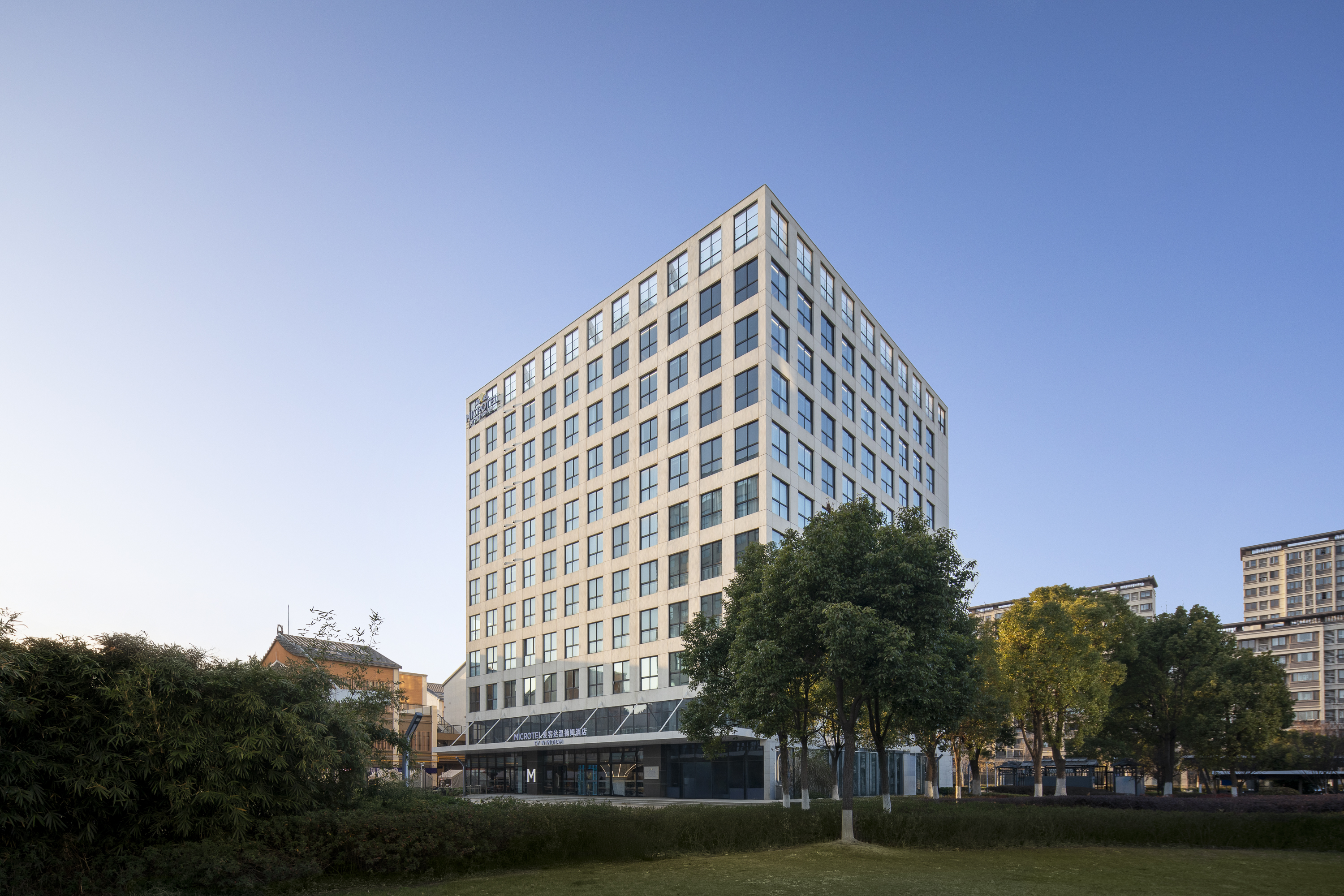 Exterior of Microtel by Wyndham Taicang Shaxi hotel in Suzhou, Other than US/Canada