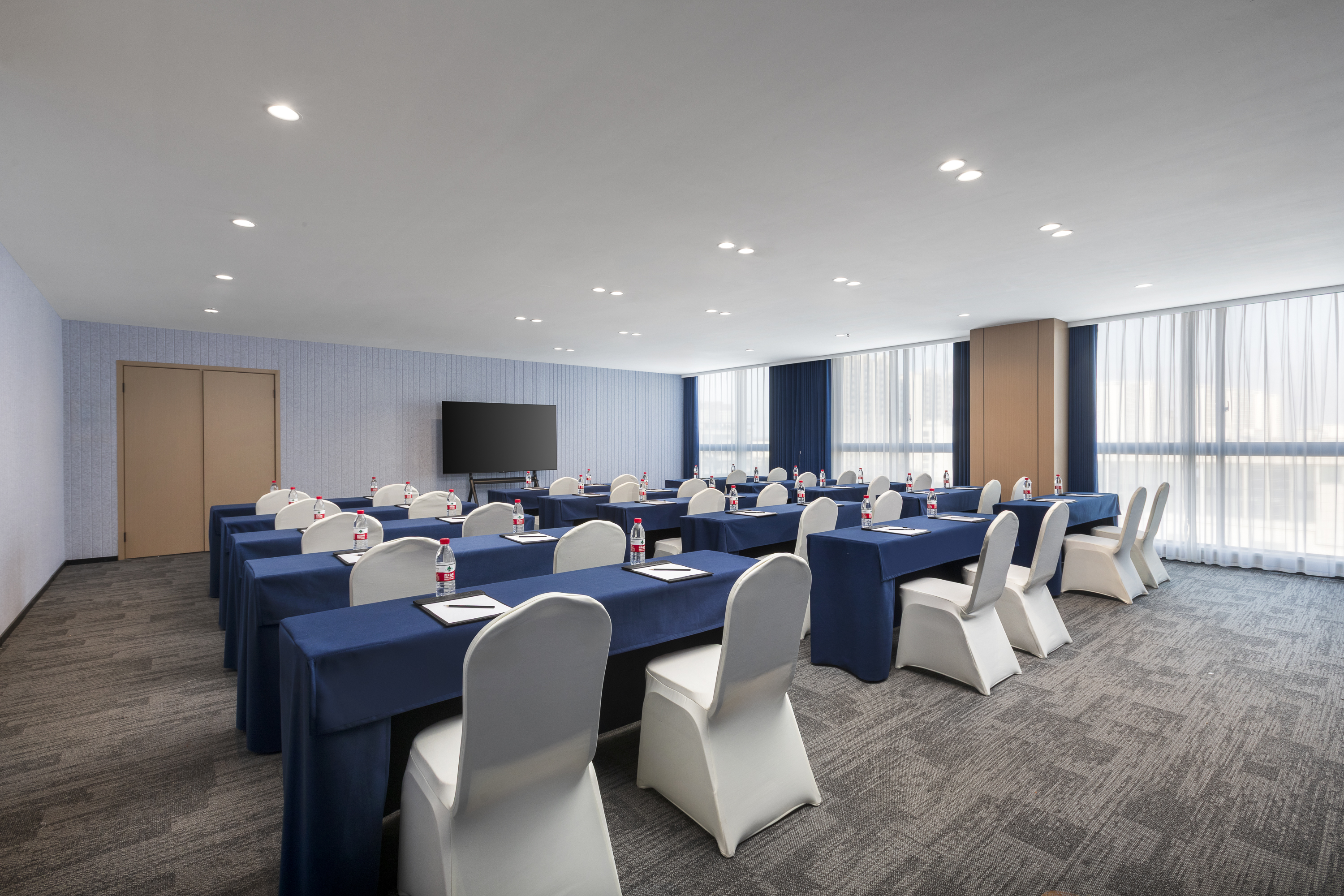 Meeting room at Microtel by Wyndham Taicang Shaxi in Suzhou, Other than US/Canada
