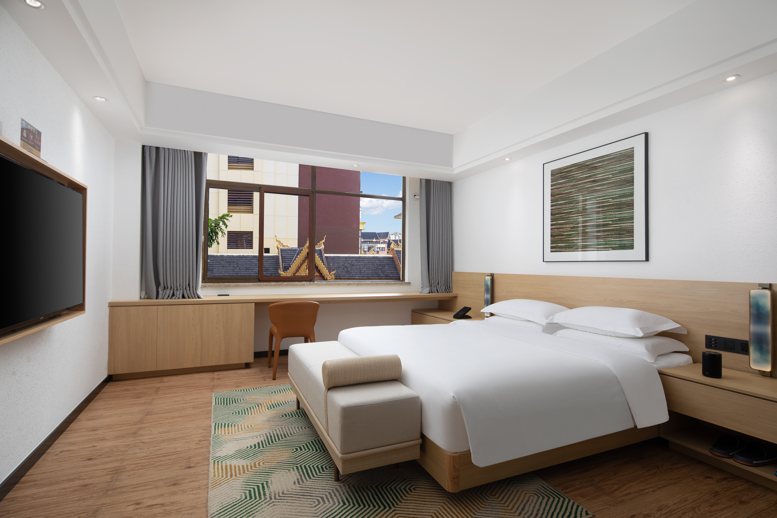 Guest room at the Microtel by Wyndham Xishuangbanna City Center in Xishuangbanna Dai Autonomous P, Other than US/Canada