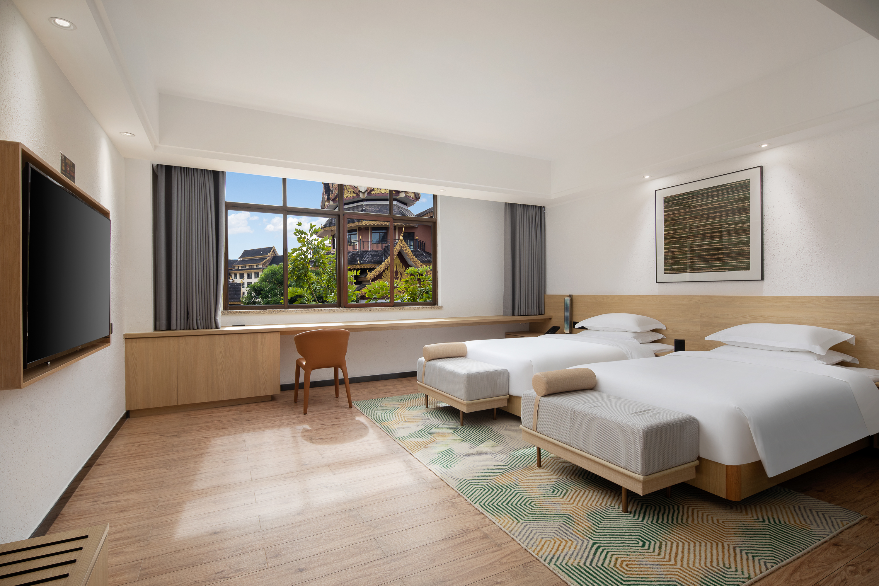 Guest room at the Microtel by Wyndham Xishuangbanna City Center in Xishuangbanna Dai Autonomous P, Other than US/Canada