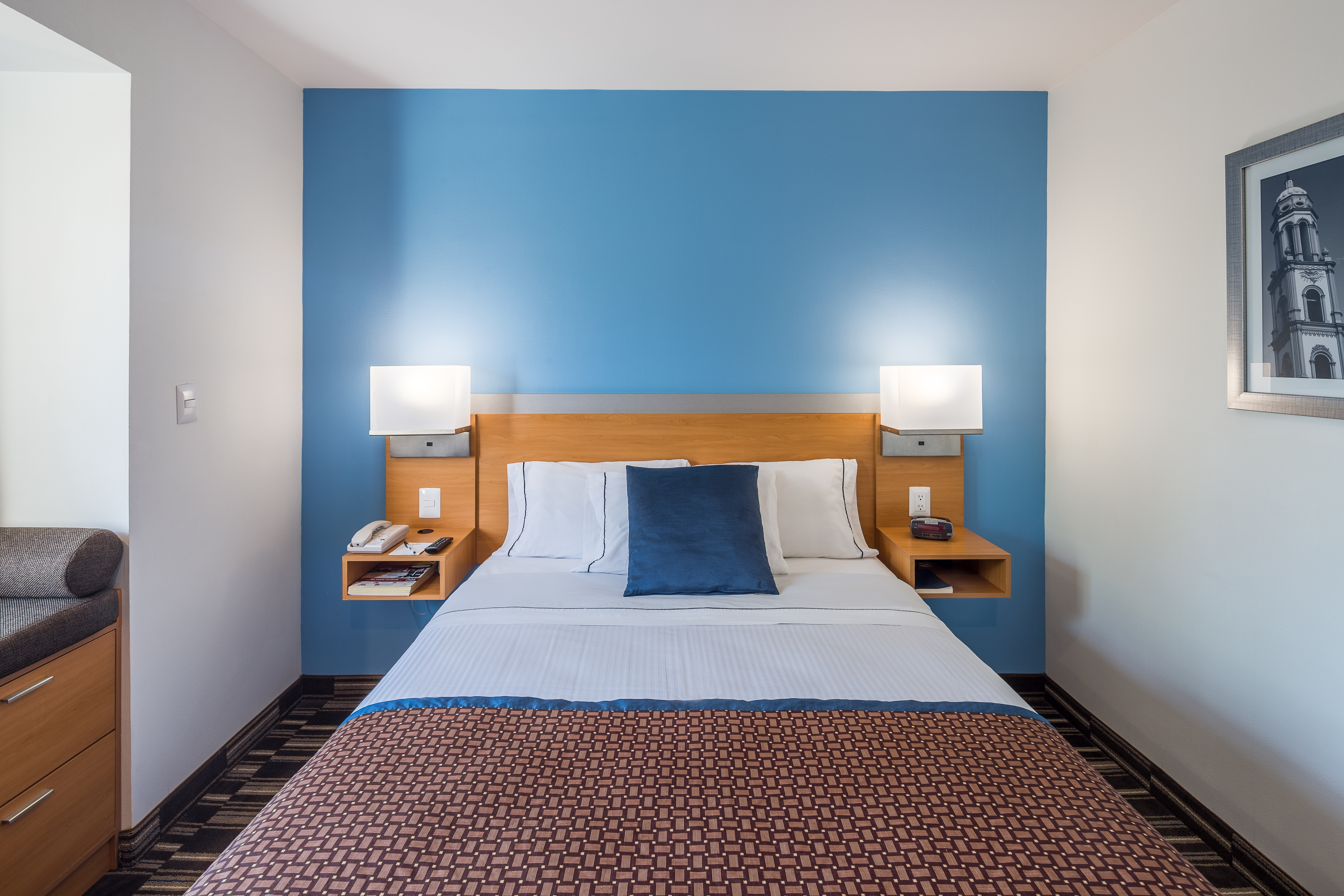 Guest room at the Microtel Inn & Suites by Wyndham Culiacan in Culiacan, Other than US/Canada