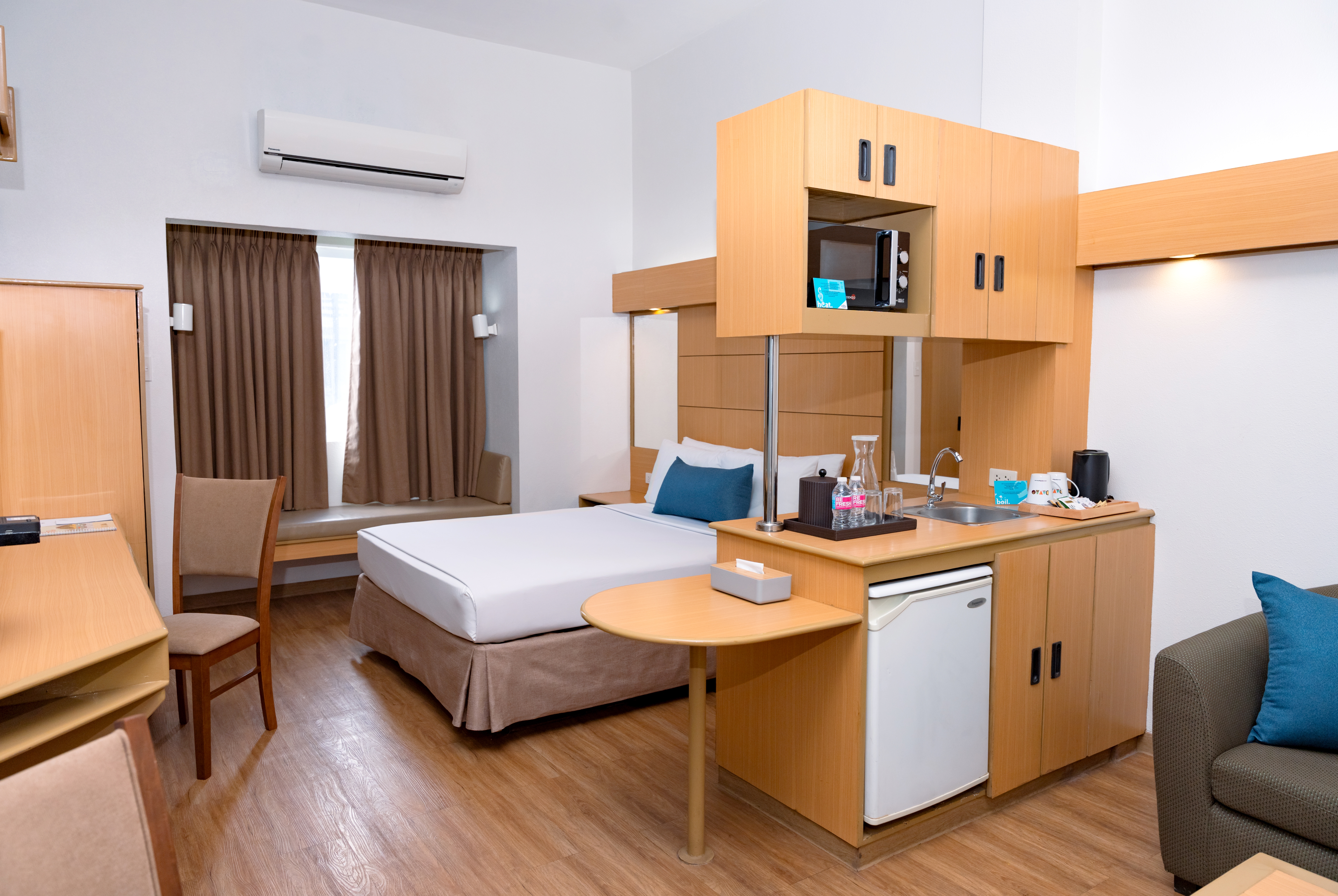 Guest room at the Microtel by Wyndham Davao in Davao, Other than US/Canada