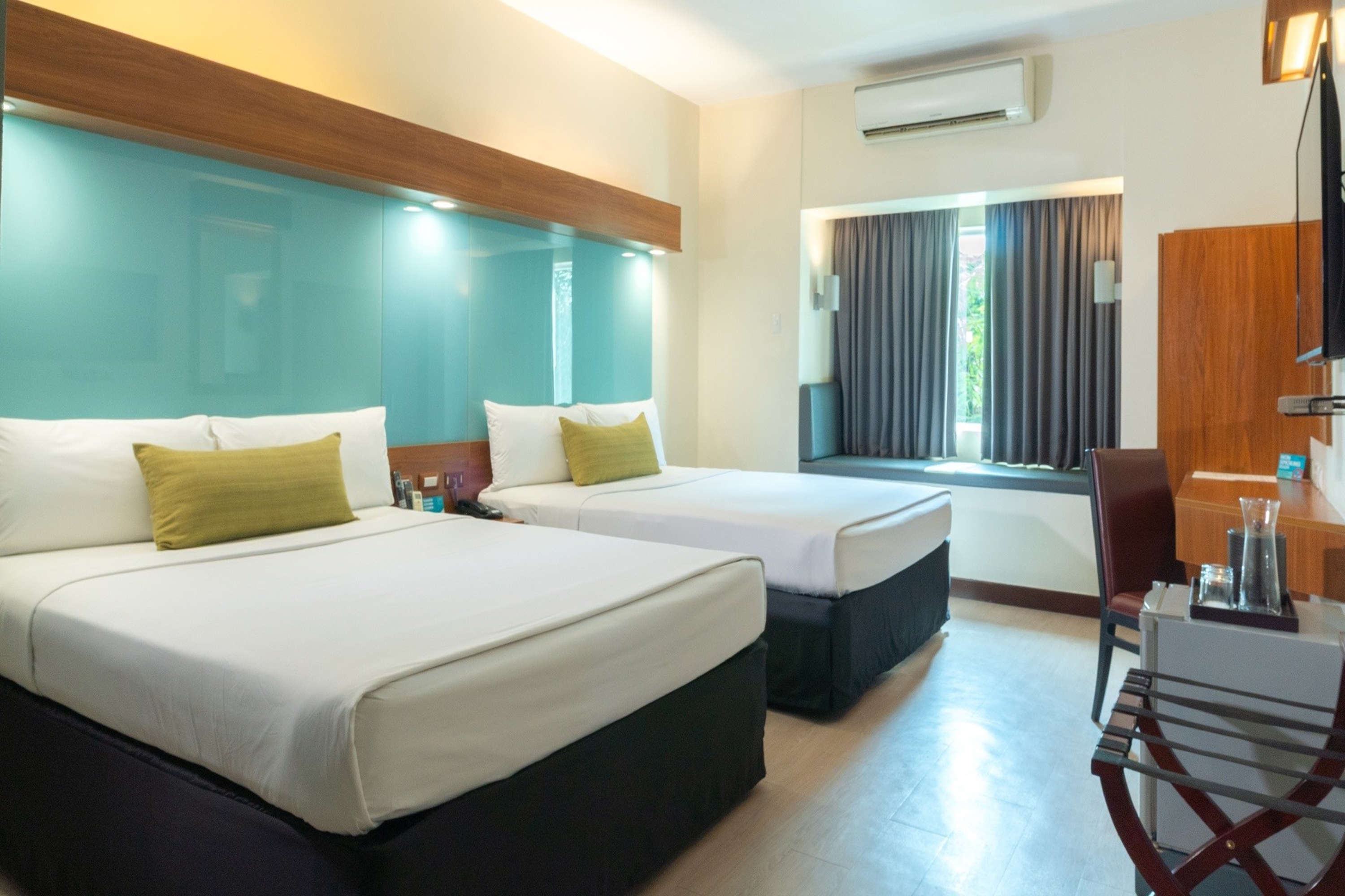 Guest room at the Microtel by Wyndham UP Technohub in Quezon City, Other than US/Canada