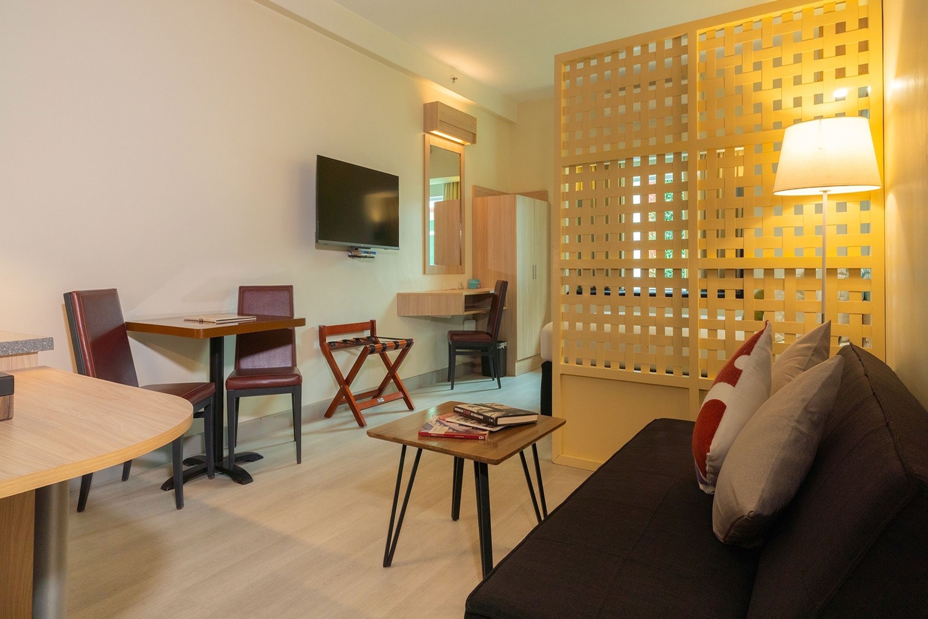 Guest room at the Microtel by Wyndham UP Technohub in Quezon City, Other than US/Canada
