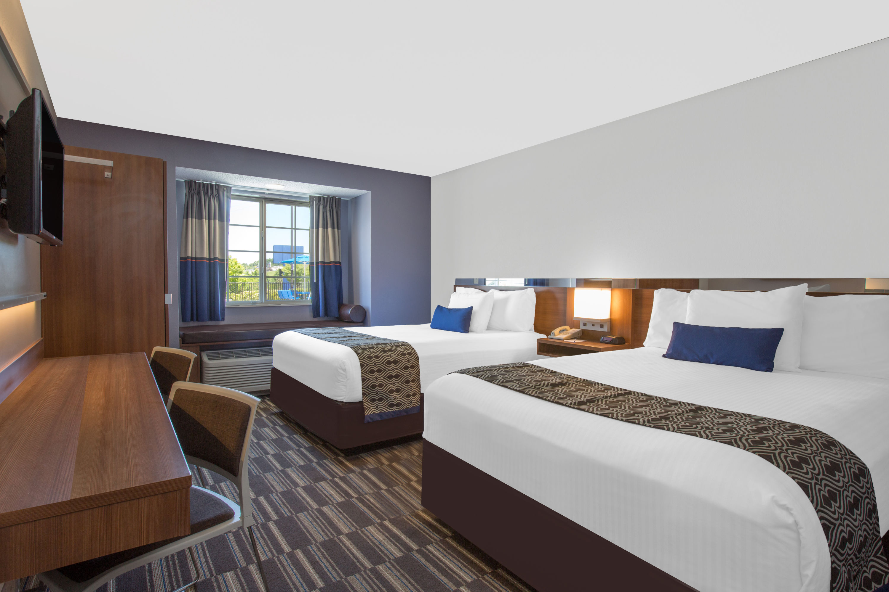 Guest room at the Microtel Inn & Suites by Wyndham Gardendale/Birmingham North in Gardendale, Alabama