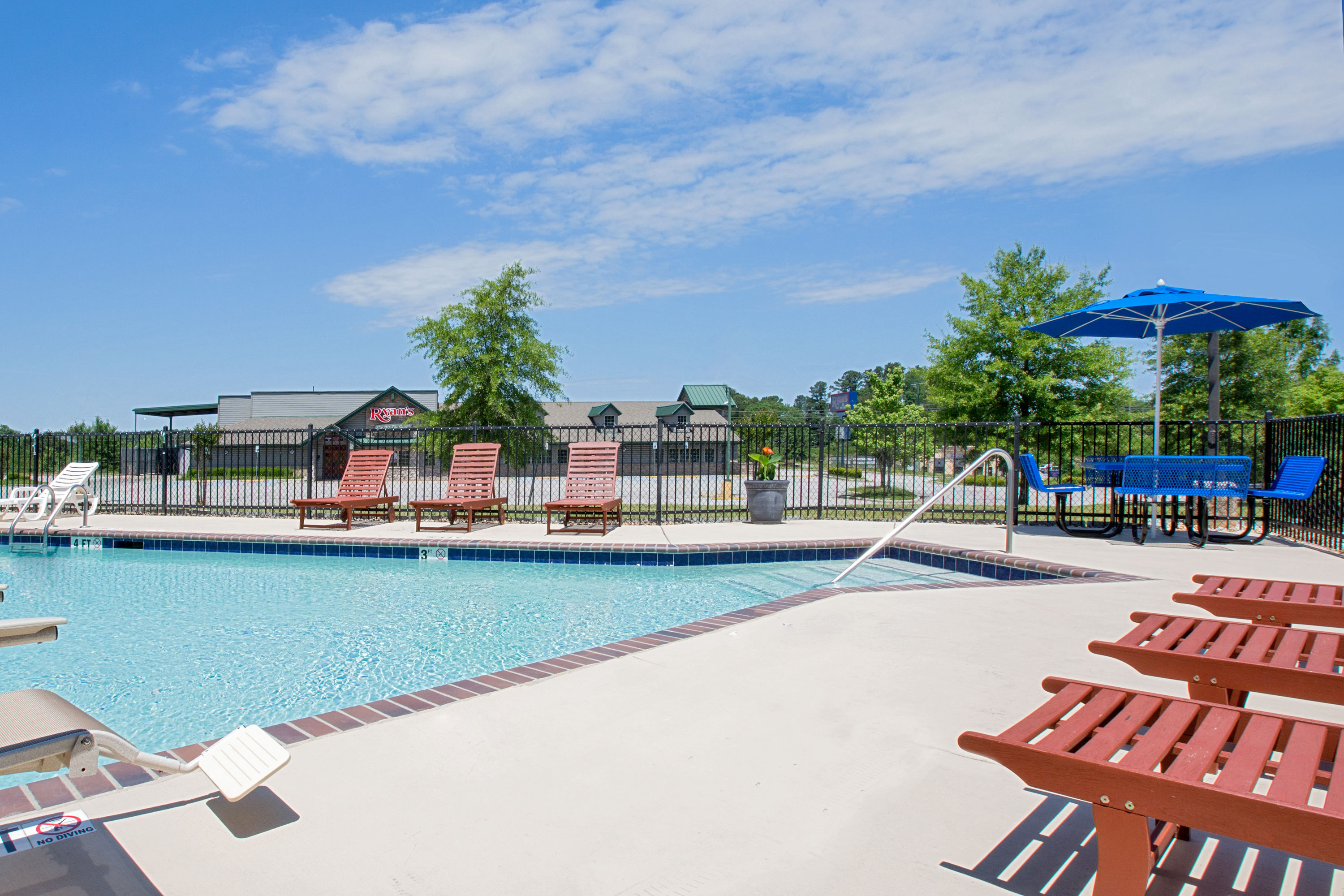 Pool at the Microtel Inn & Suites by Wyndham Gardendale/Birmingham North in Gardendale, Alabama