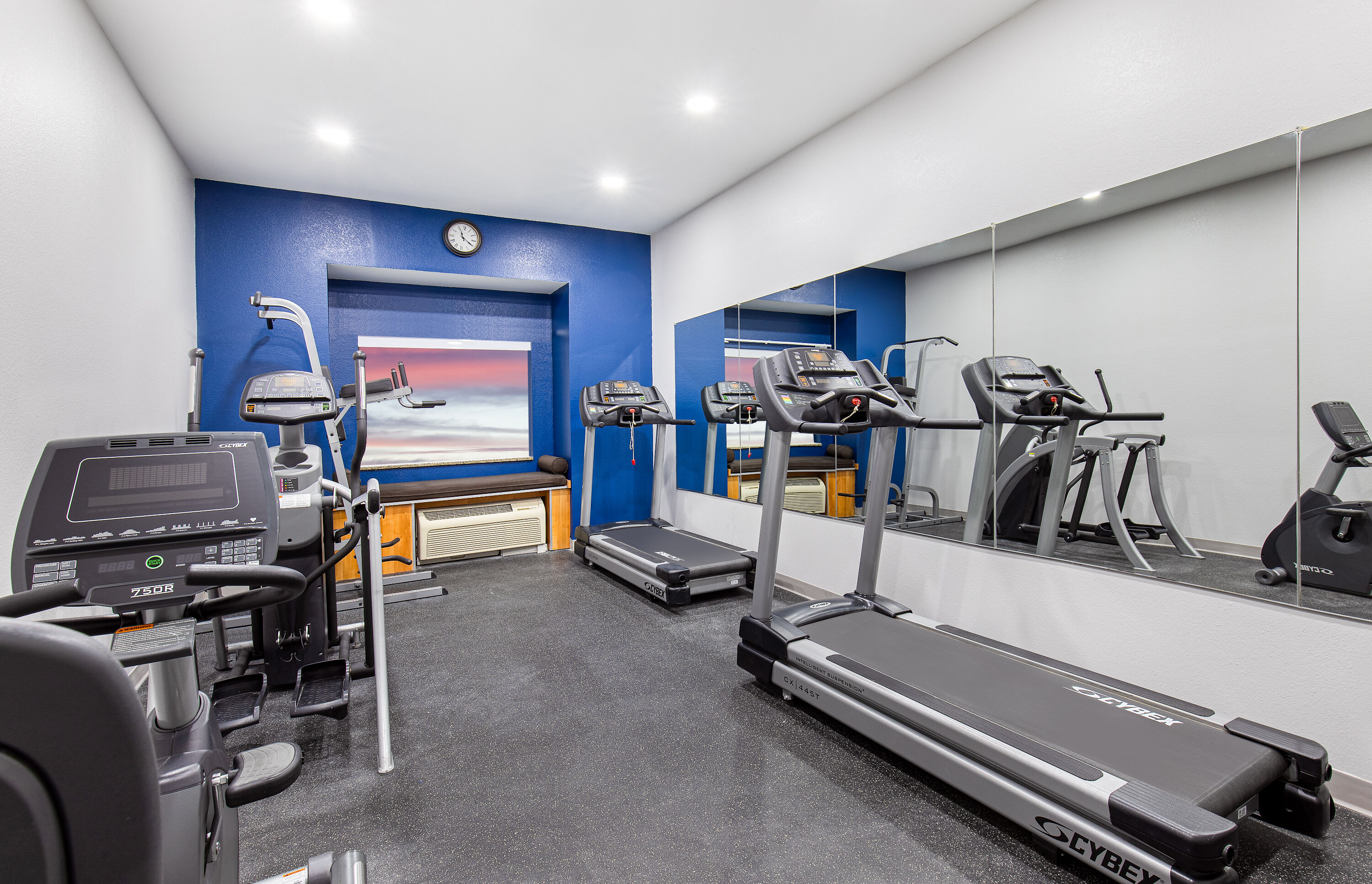 Fitness room at Microtel Inn & Suites by Wyndham Opelika in Opelika, Alabama