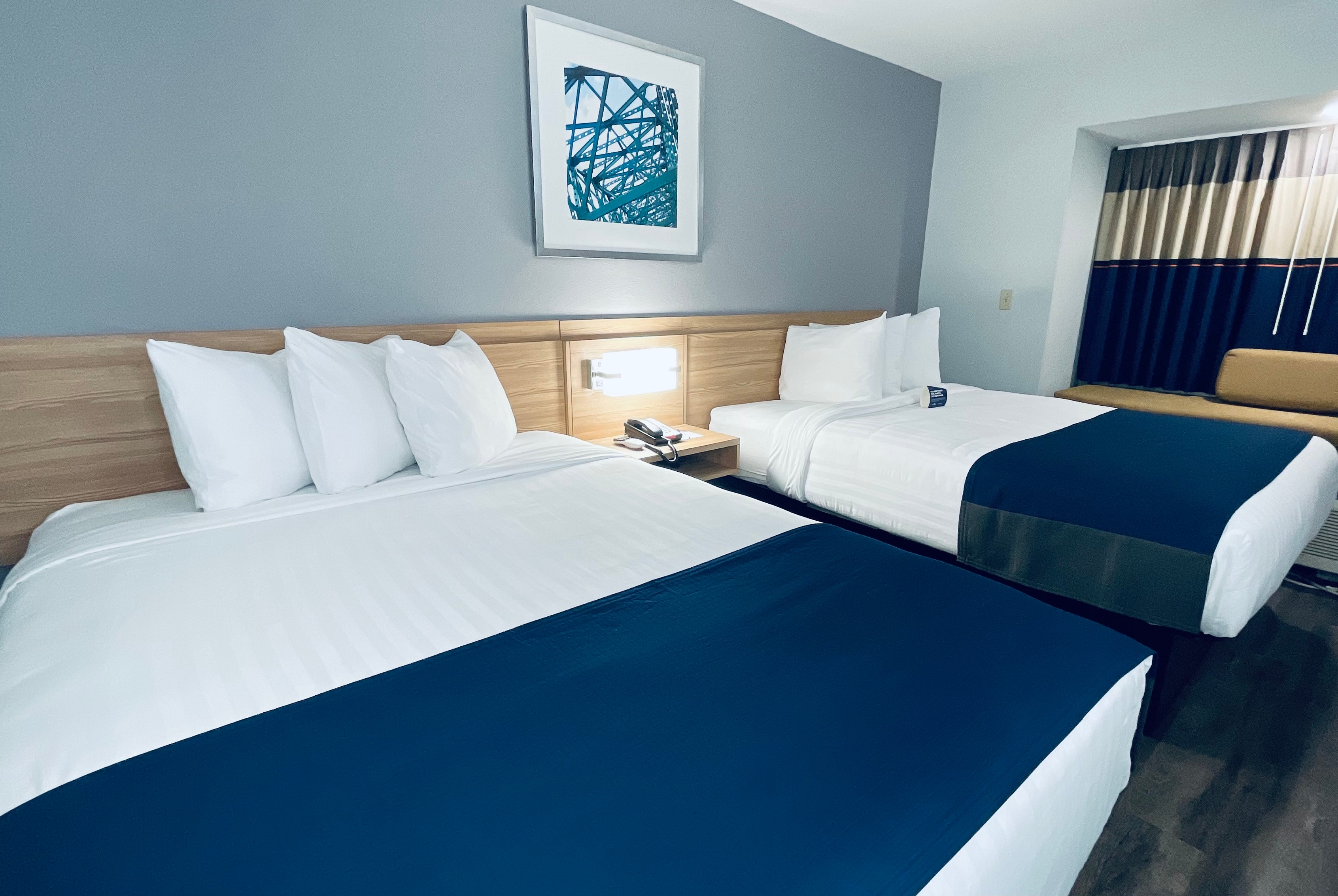 Guest room at the Microtel Inn & Suites by Wyndham Tuscaloosa East in Tuscaloosa Cottondale, Alabama