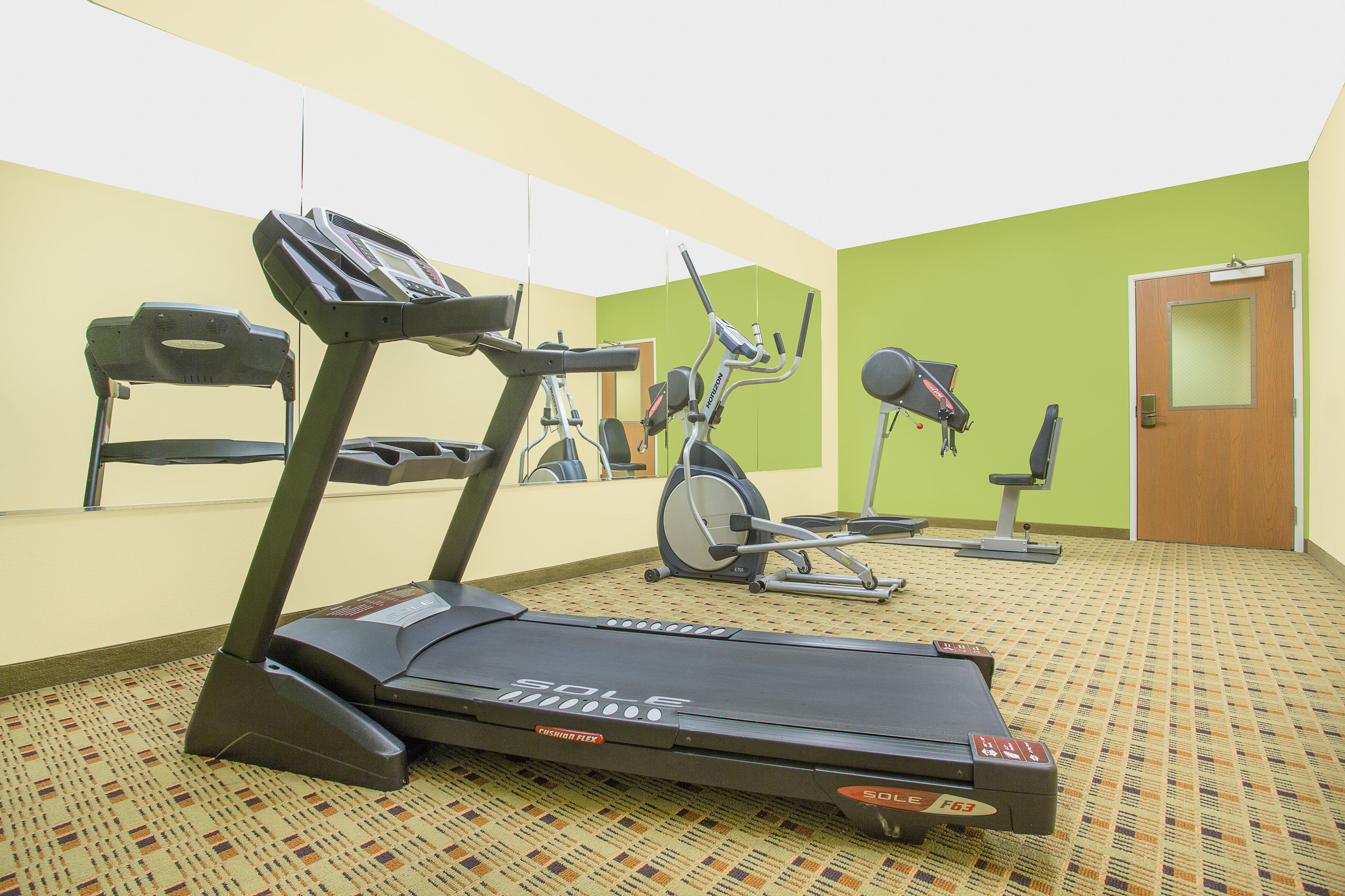 Fitness room at Microtel Inn & Suites by Wyndham Tuscumbia/Muscle Shoals in Tuscumbia, Alabama