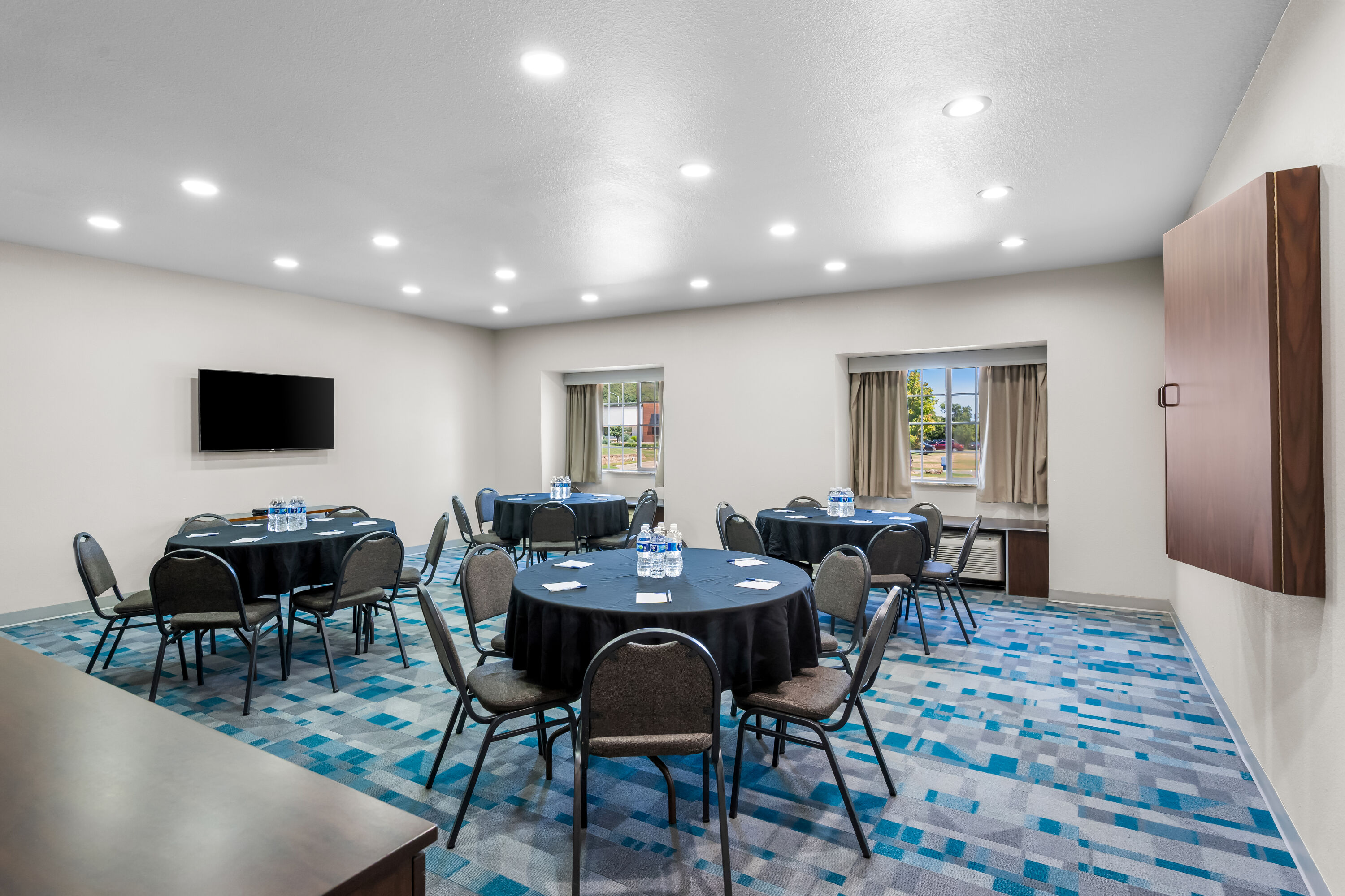 Meeting room at Microtel Inn & Suites by Wyndham Conway in Conway, Arkansas