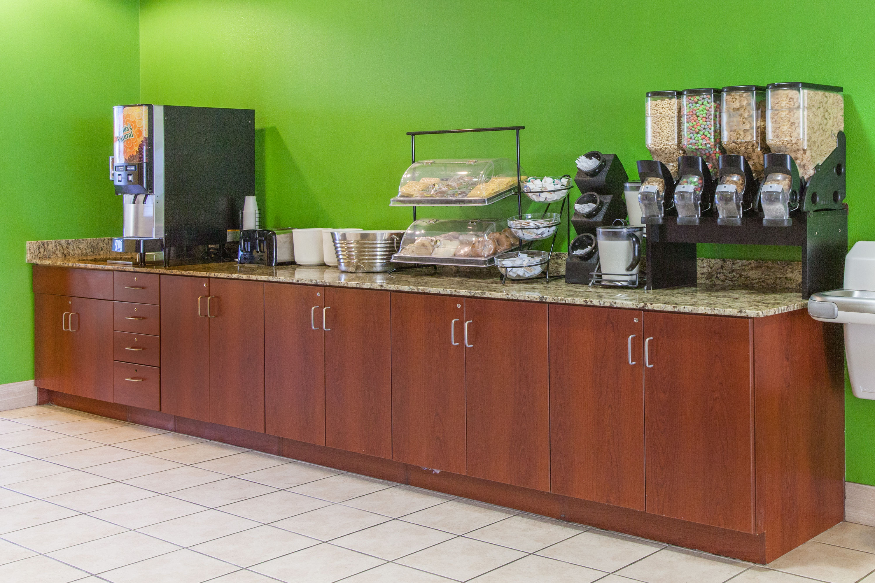 Free breakfast at Microtel Inn & Suites by Wyndham Rogers in Rogers, Arkansas