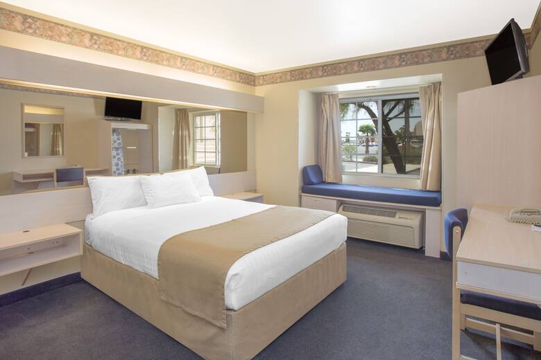 Guest room at the Microtel Inn & Suites by Wyndham Yuma in Yuma, Arizona