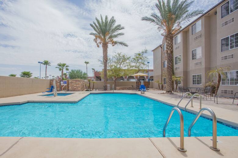 Pool at the Microtel Inn & Suites by Wyndham Yuma in Yuma, Arizona