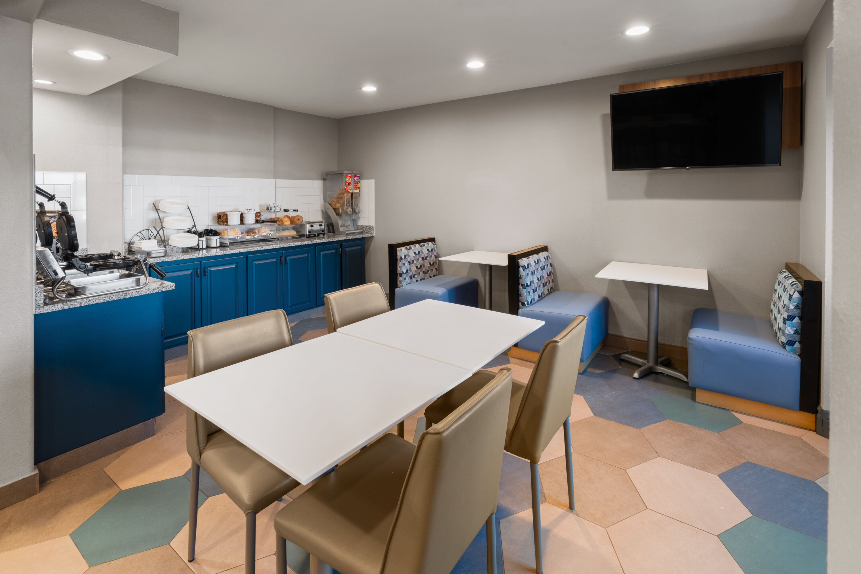 Free breakfast at Microtel Inn & Suites by Wyndham Denver Airport in Denver, Colorado