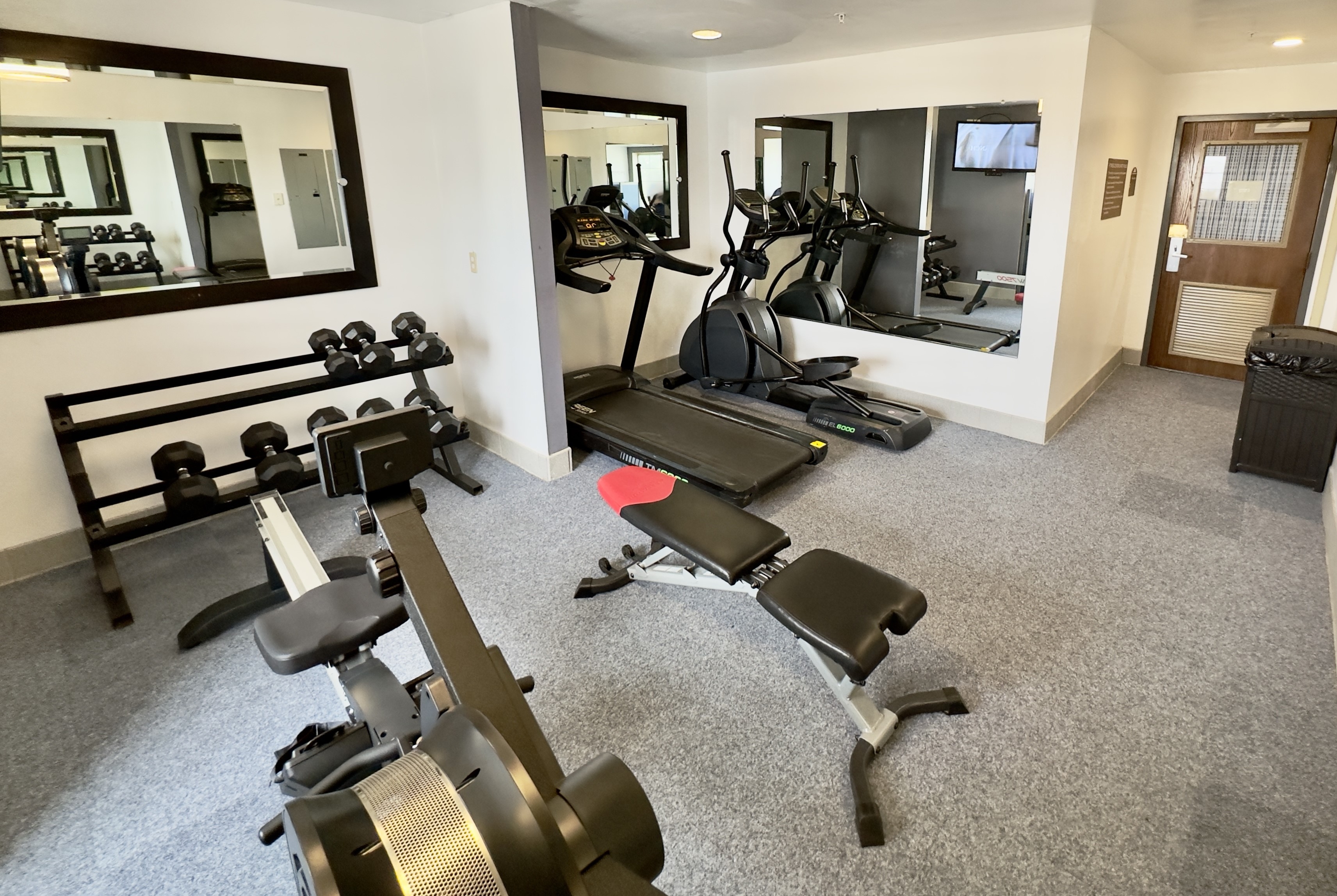 Fitness room at Microtel Inn & Suites by Wyndham Denver Airport in Denver, Colorado