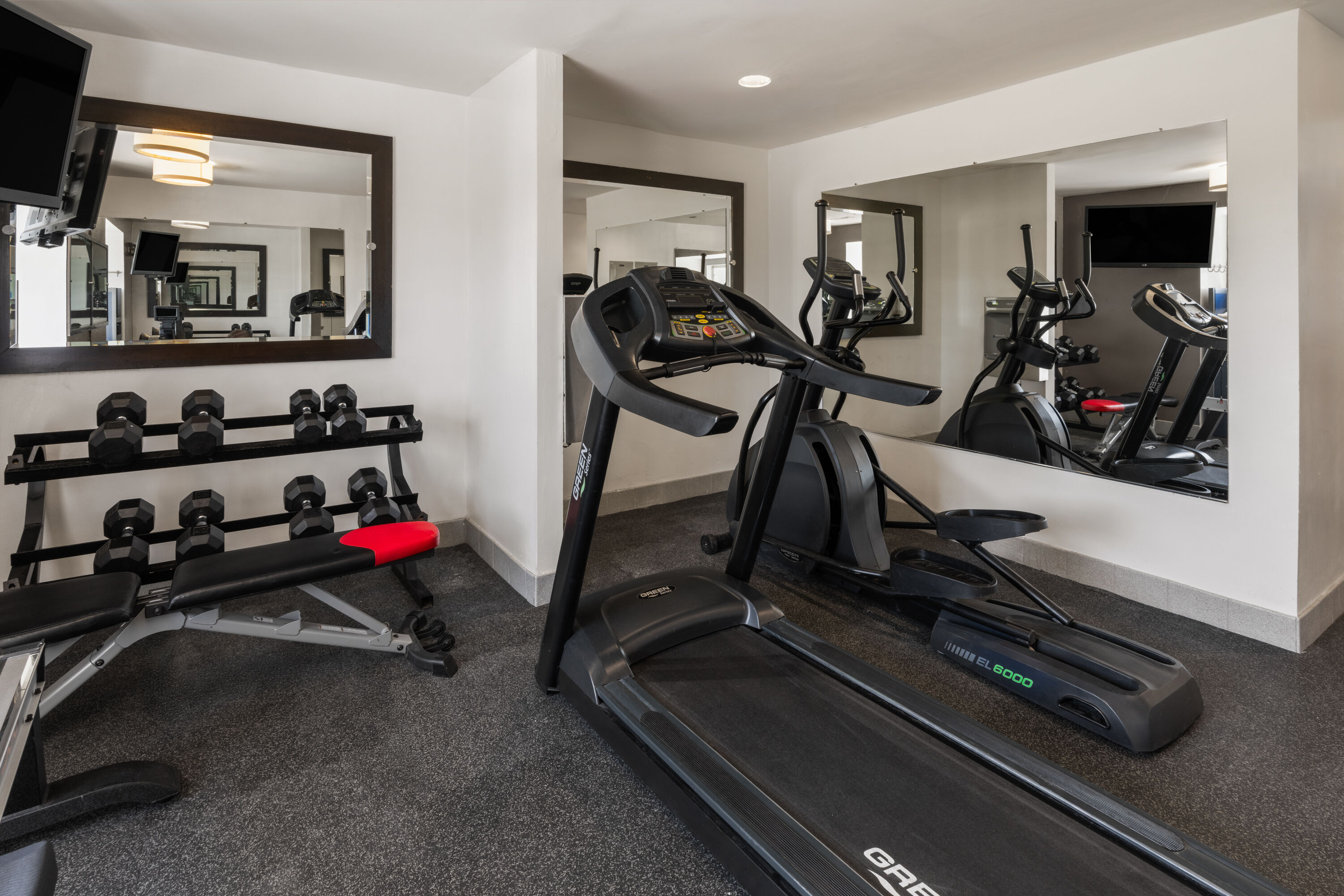 Fitness room at Microtel Inn & Suites by Wyndham Denver Airport in Denver, Colorado