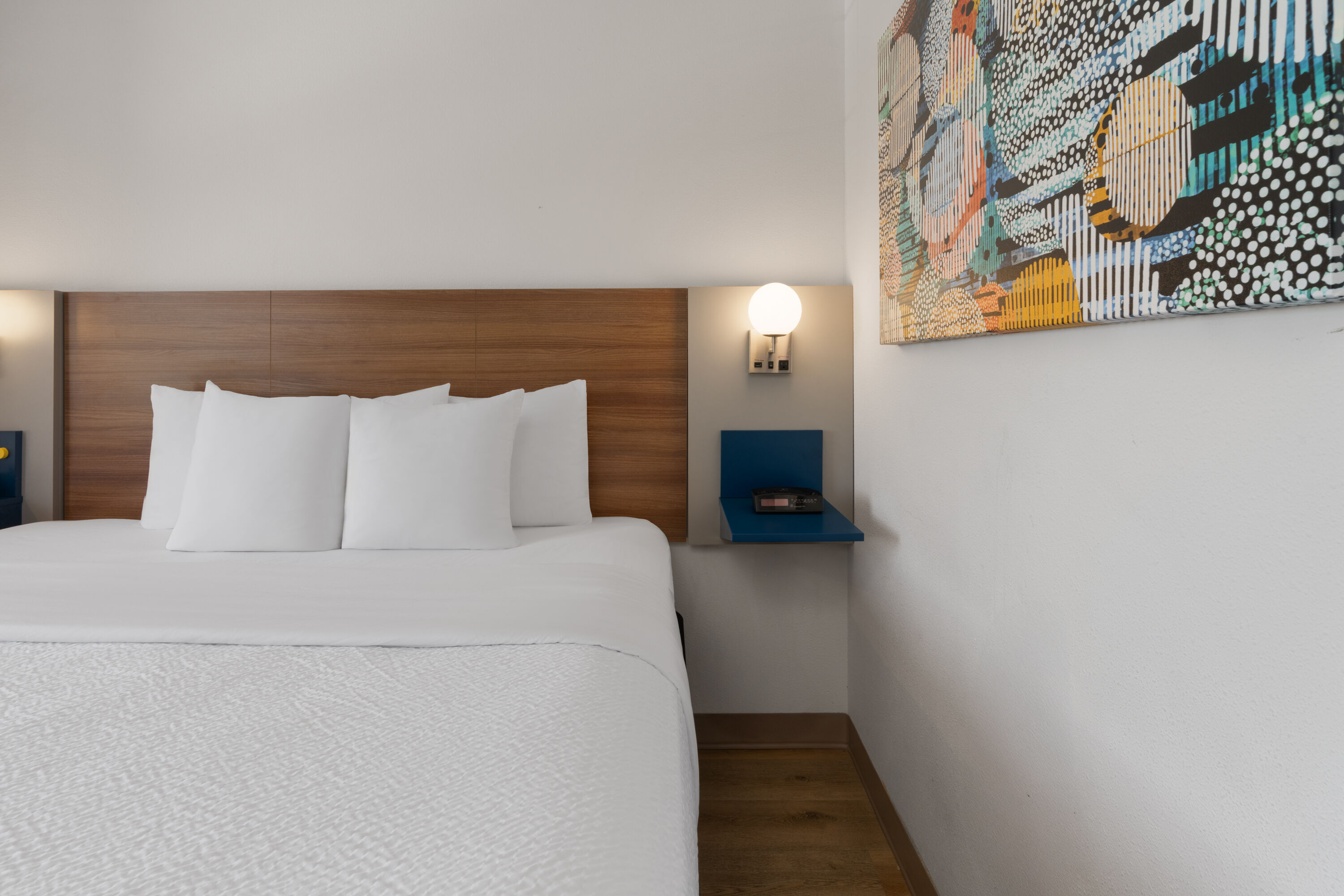 Guest room at the Microtel Inn & Suites by Wyndham Denver Airport in Denver, Colorado