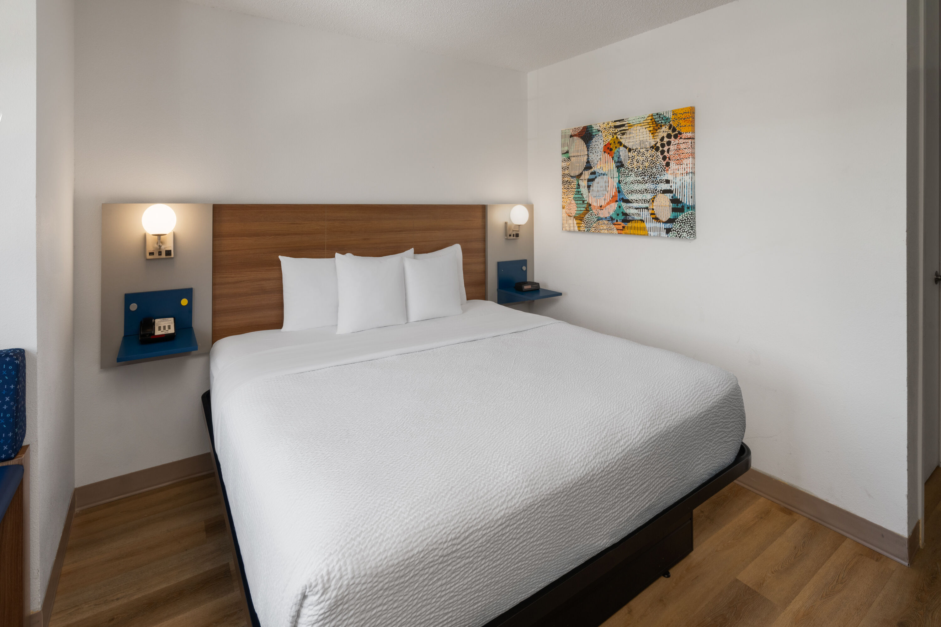 Guest room at the Microtel Inn & Suites by Wyndham Denver Airport in Denver, Colorado