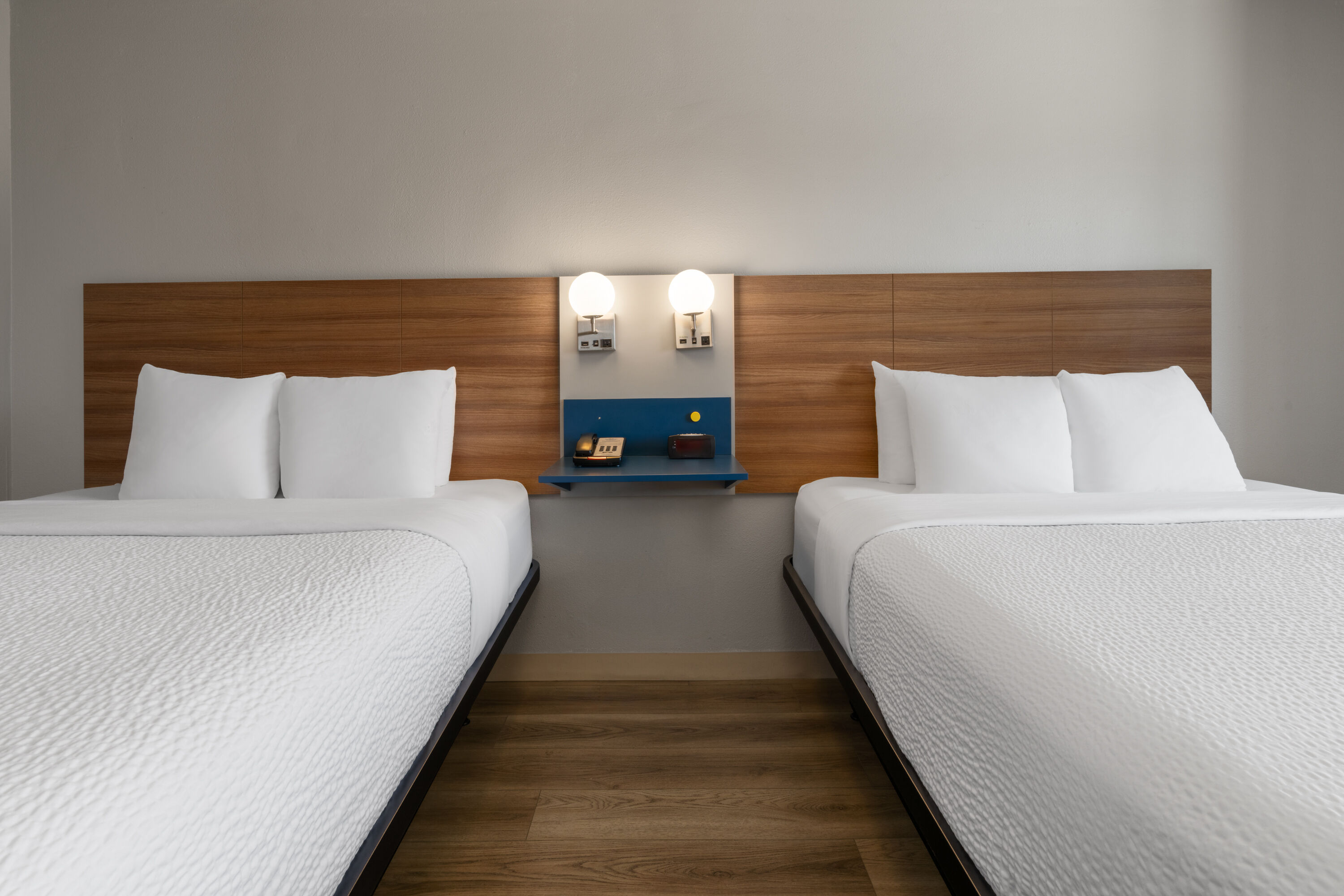 Guest room at the Microtel Inn & Suites by Wyndham Denver Airport in Denver, Colorado