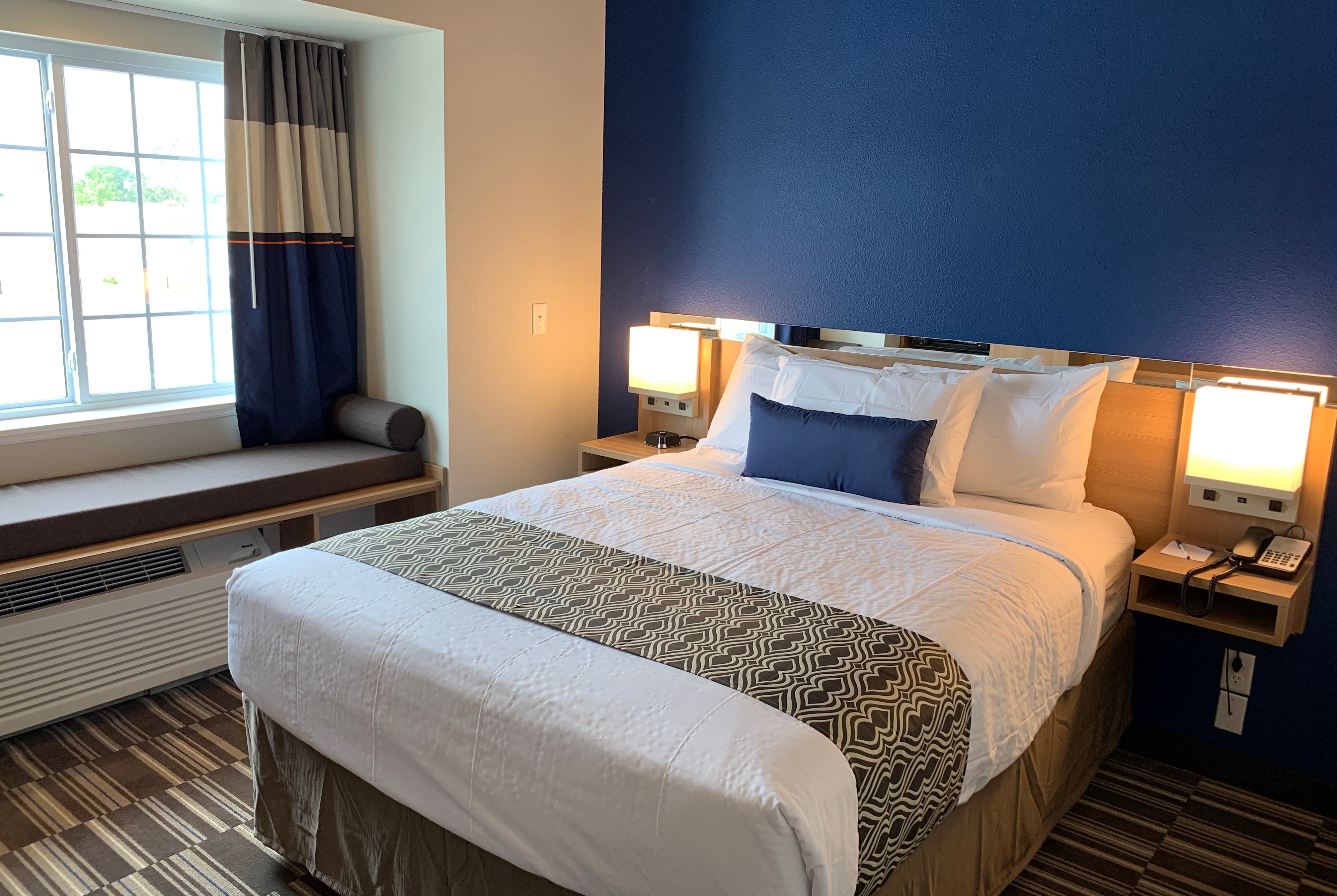 Guest room at the Microtel Inn & Suites by Wyndham Fountain/Fort Carson in Fountain, Colorado