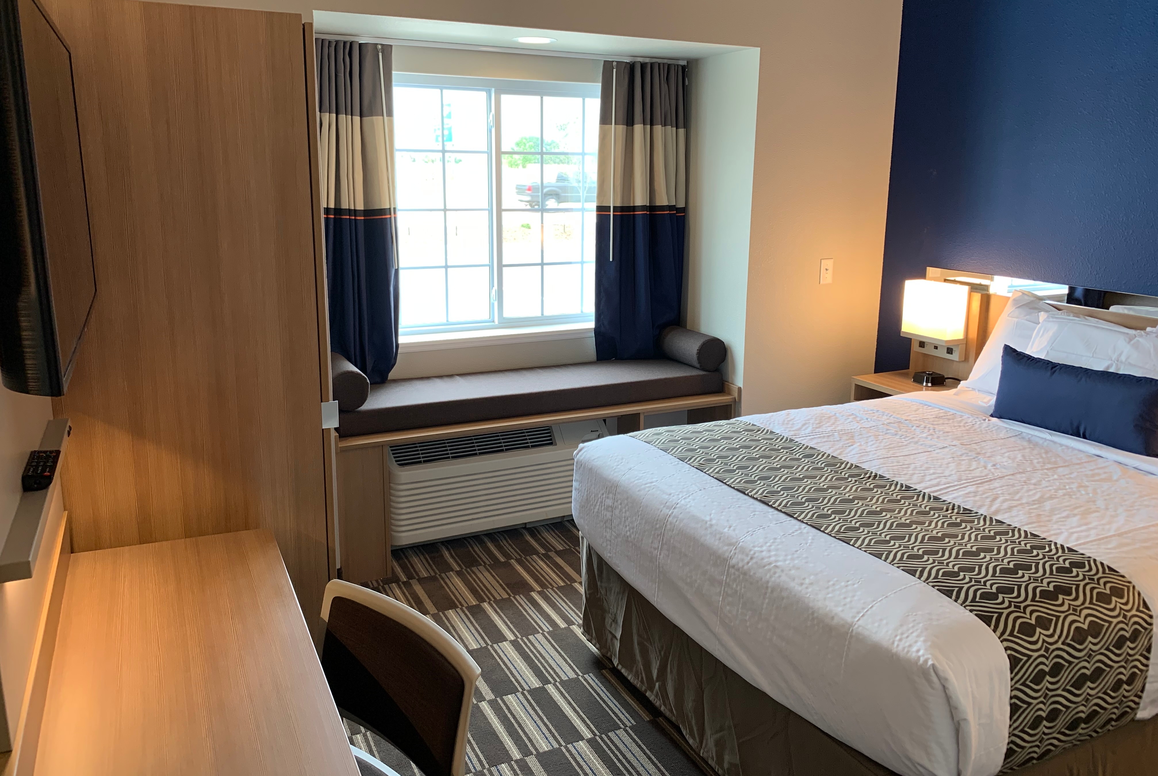 Guest room at the Microtel Inn & Suites by Wyndham Fountain/Fort Carson in Fountain, Colorado