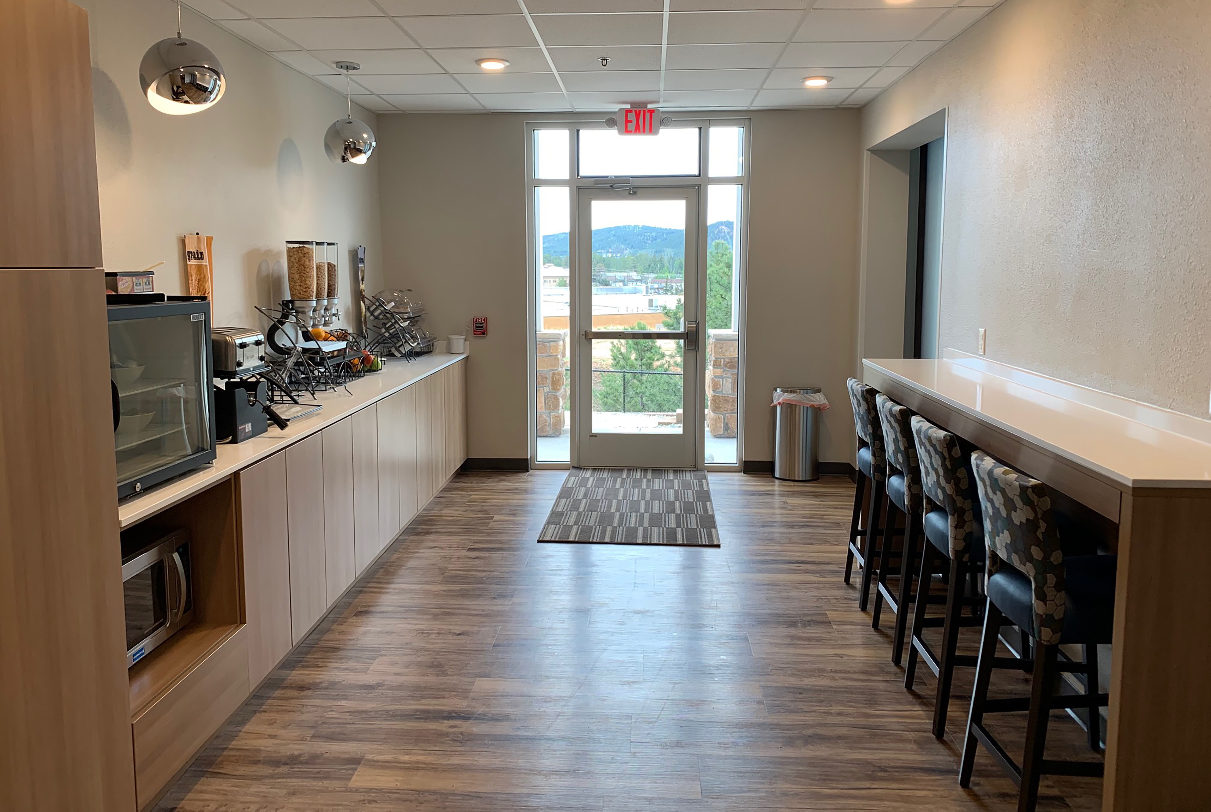 Free breakfast at Microtel Inn & Suites by Wyndham Woodland Park in Woodland Park, Colorado