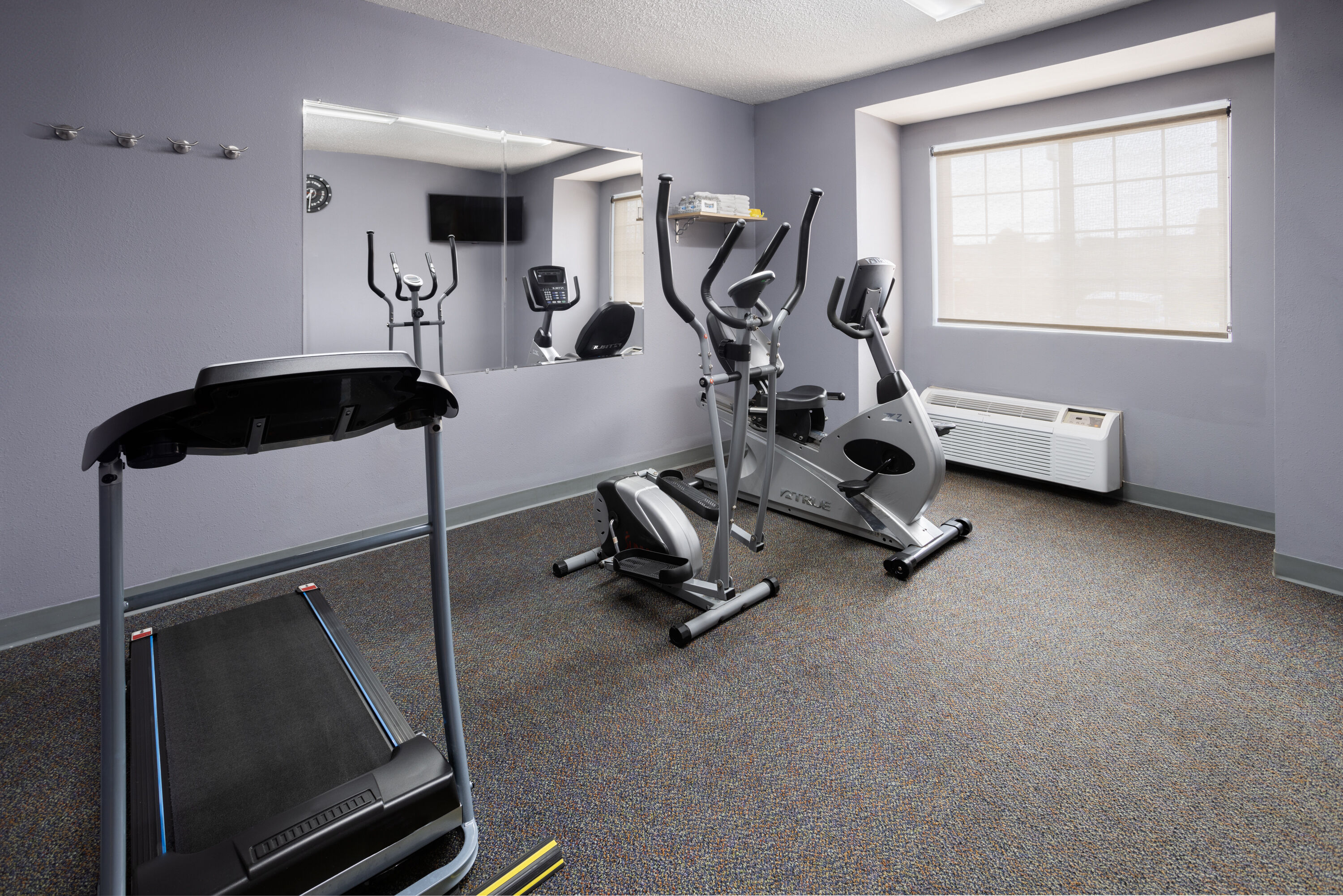 Fitness room at Microtel Inn & Suites by Wyndham Dover in Dover, Delaware