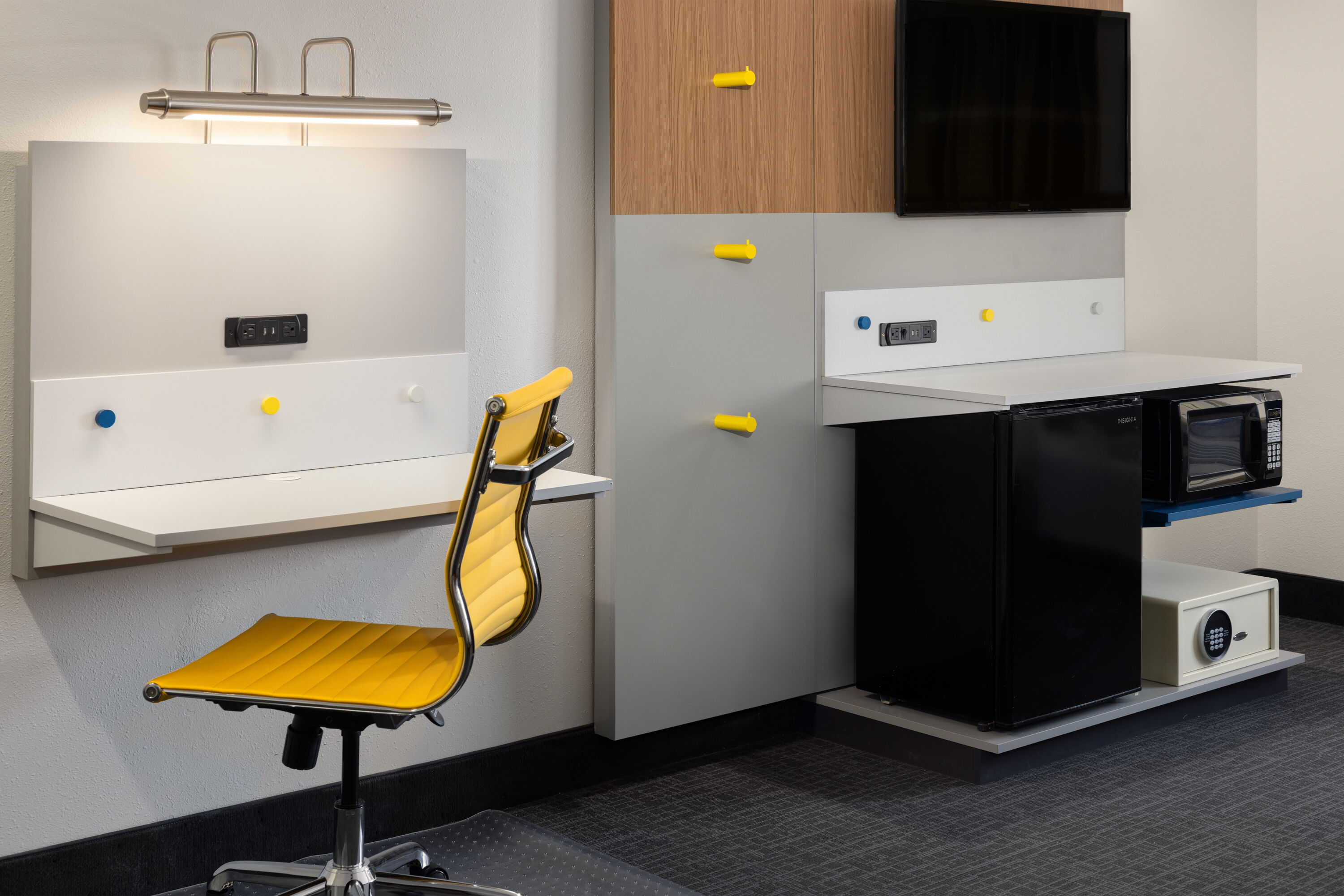 Guest room at the Microtel Inn & Suites by Wyndham Dover in Dover, Delaware