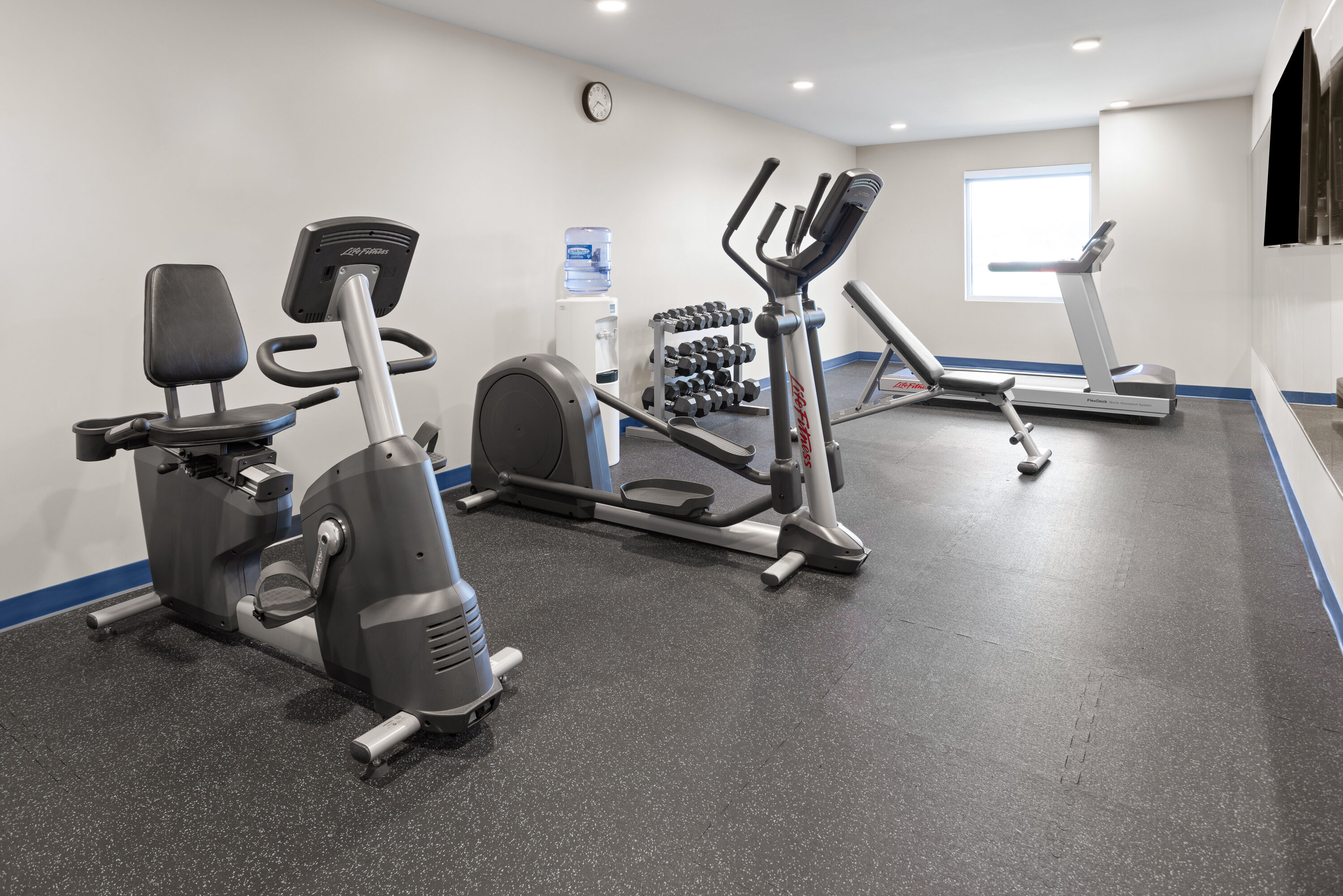 Fitness room at Microtel Inn & Suites by Wyndham Rehoboth Beach in Rehoboth Beach, Delaware