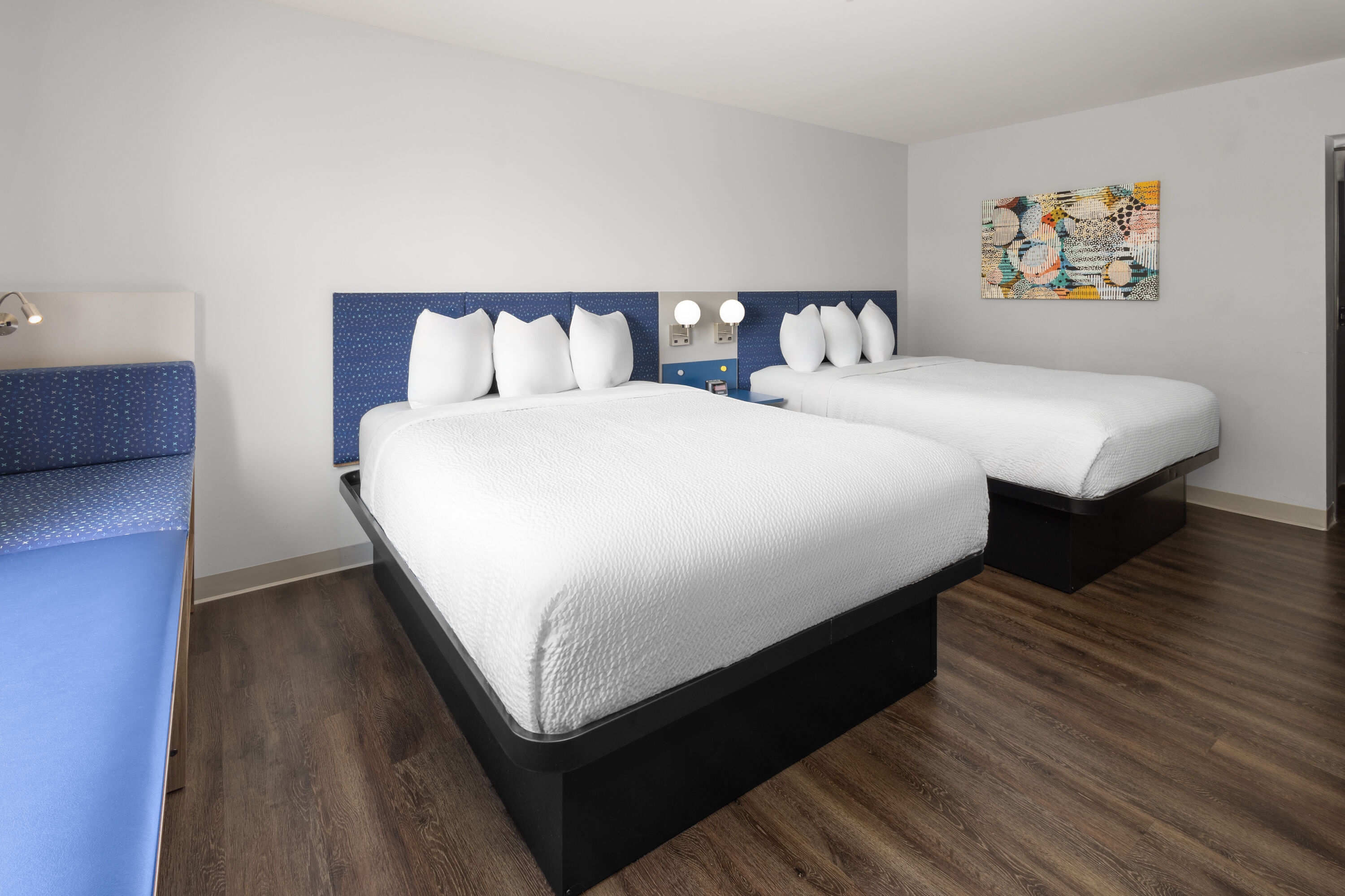 Guest room at the Microtel Inn & Suites by Wyndham Rehoboth Beach in Rehoboth Beach, Delaware