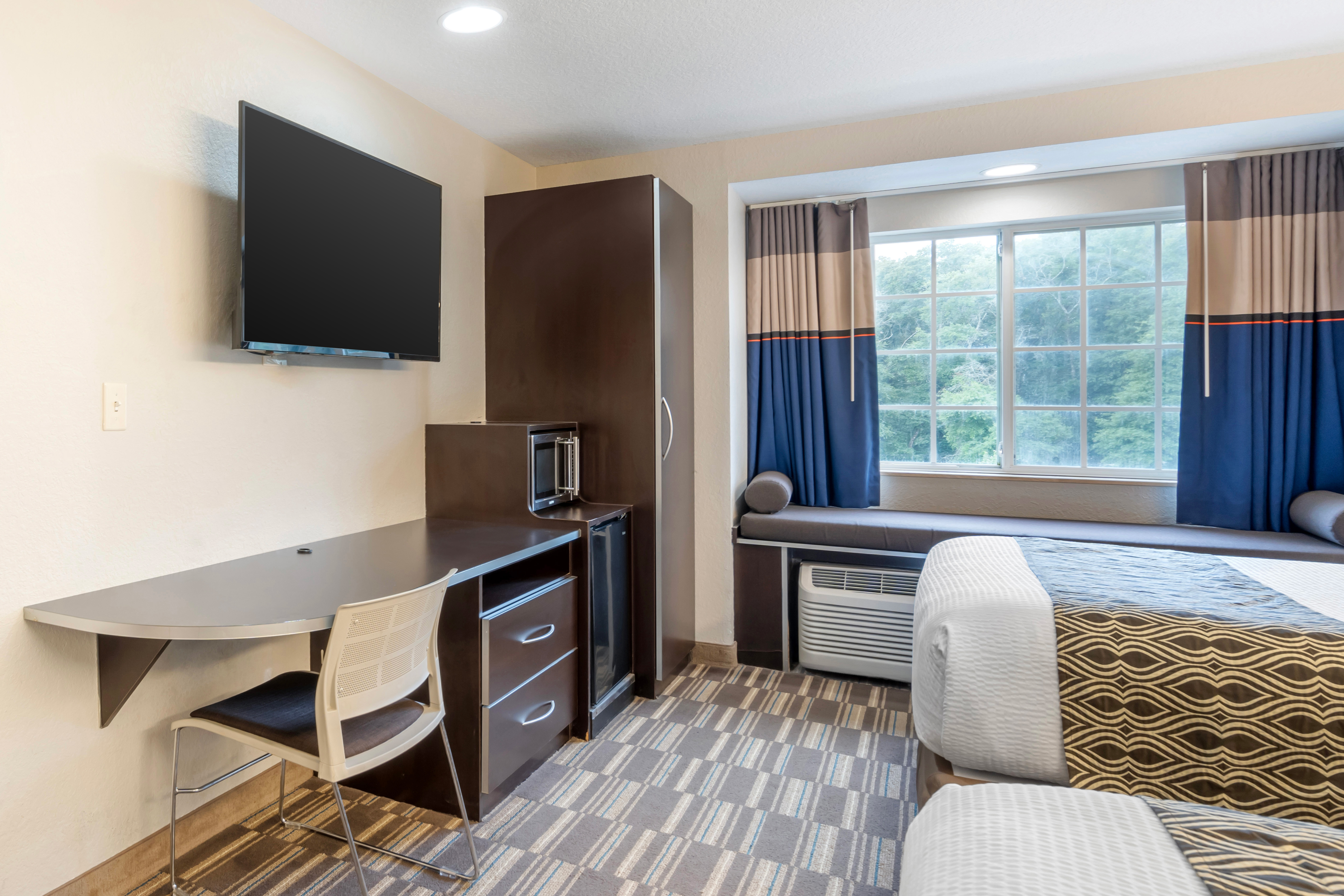 Guest room at the Microtel Inn & Suites by Wyndham Brooksville in Brooksville, Florida