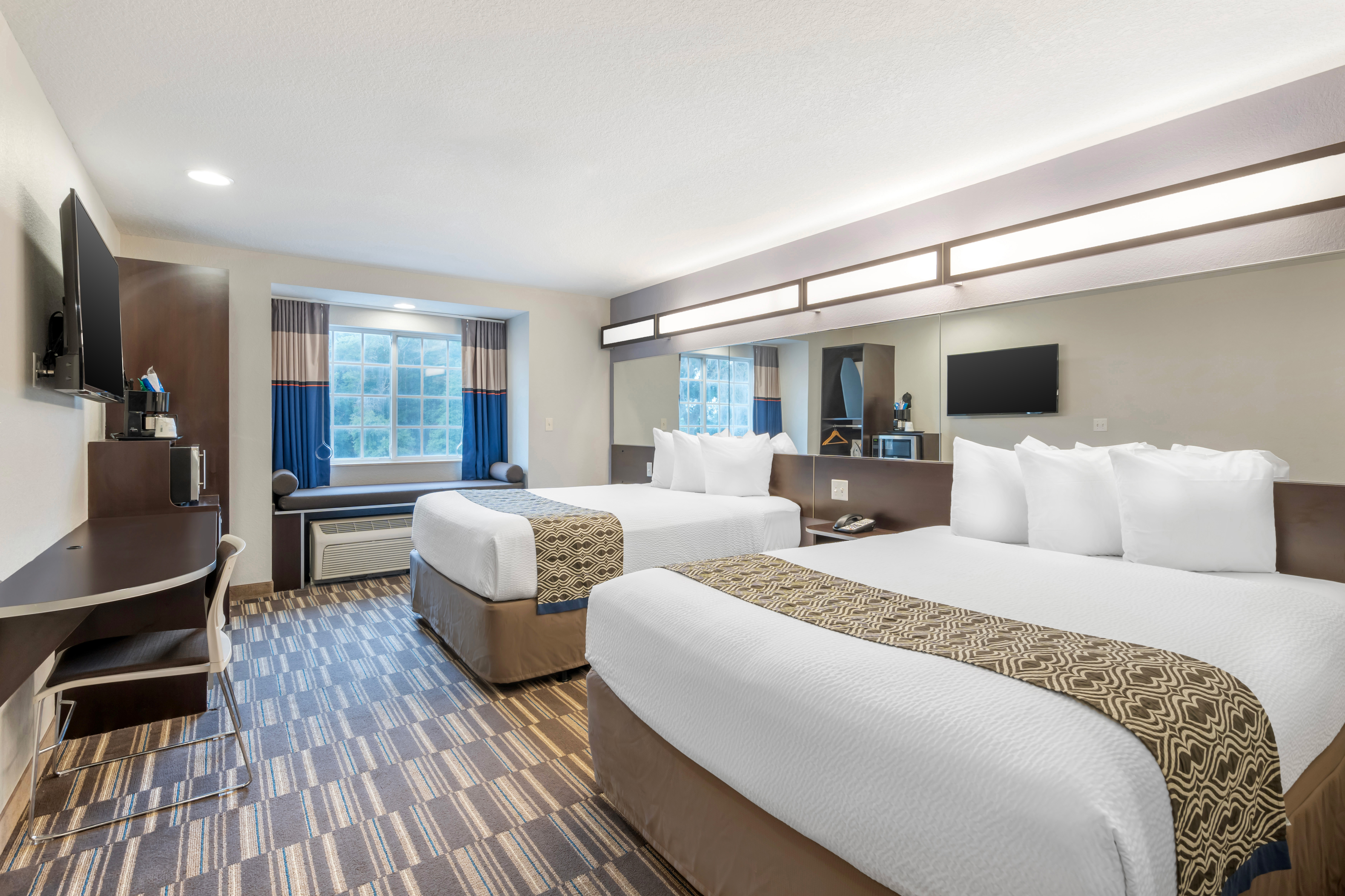 Guest room at the Microtel Inn & Suites by Wyndham Brooksville in Brooksville, Florida