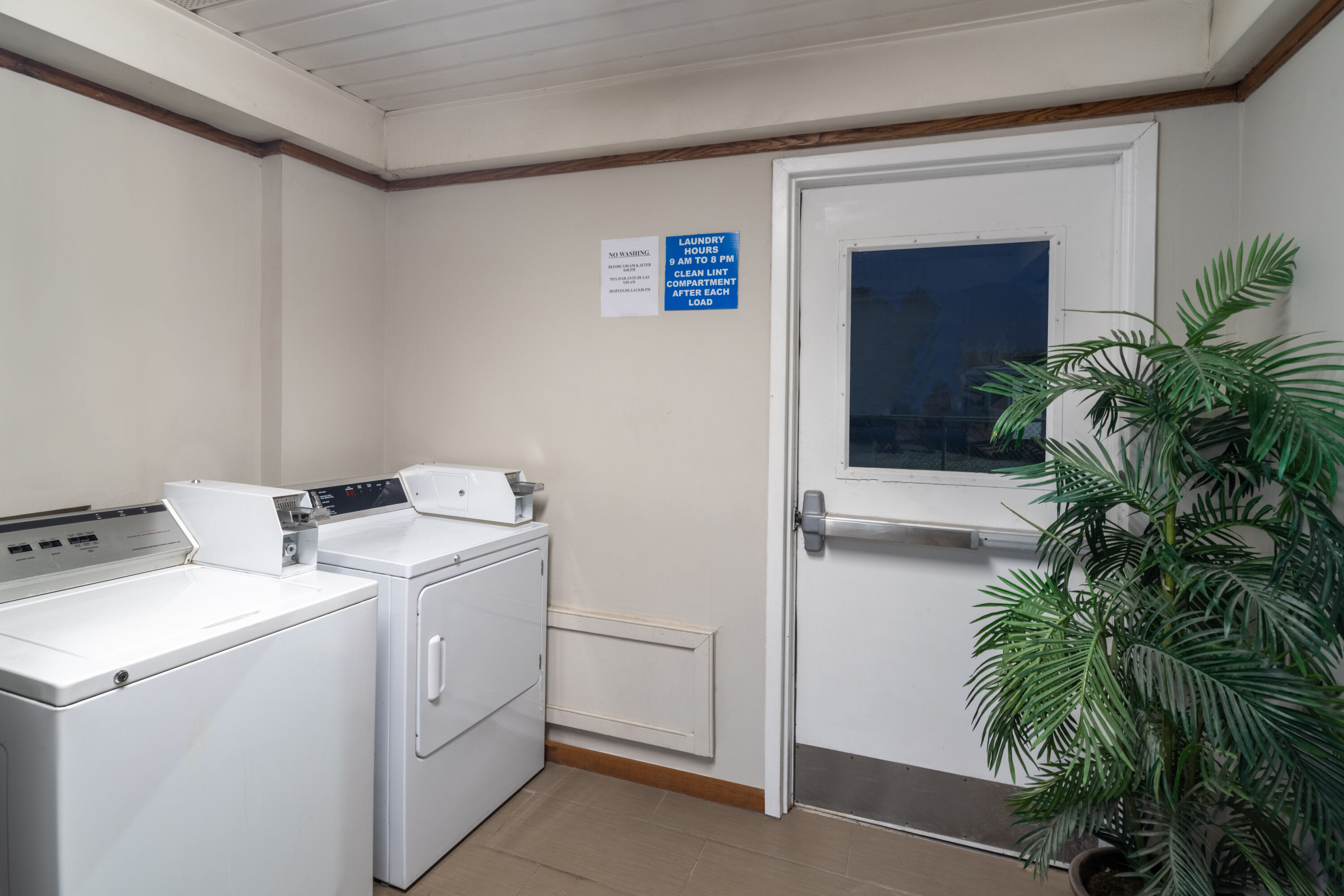 Laundry facilities at Microtel Inn & Suites by Wyndham Pooler/Savannah in Pooler, Georgia
