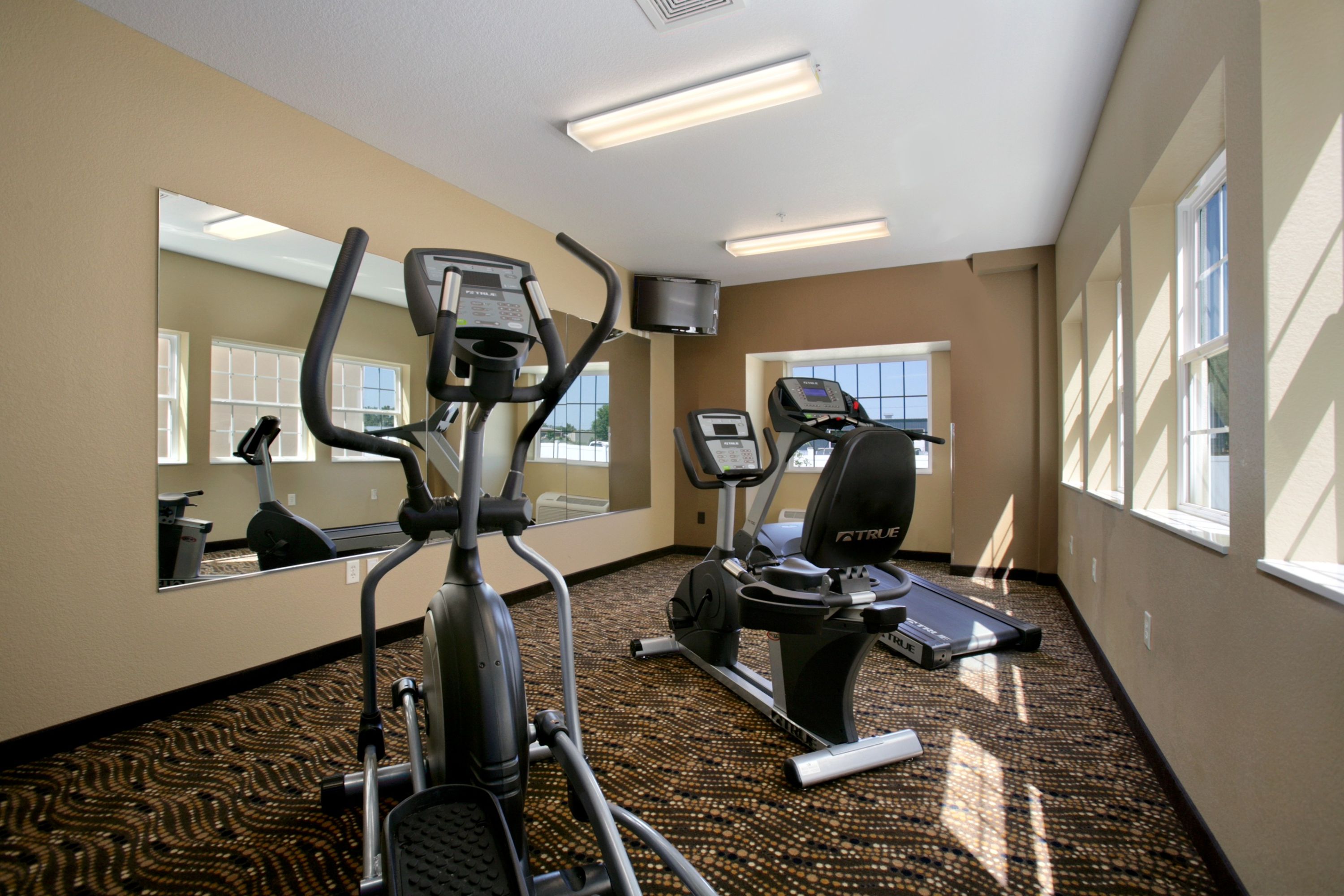 Health club at Microtel Inn & Suites by Wyndham Council Bluffs/Omaha in Council Bluffs, Iowa