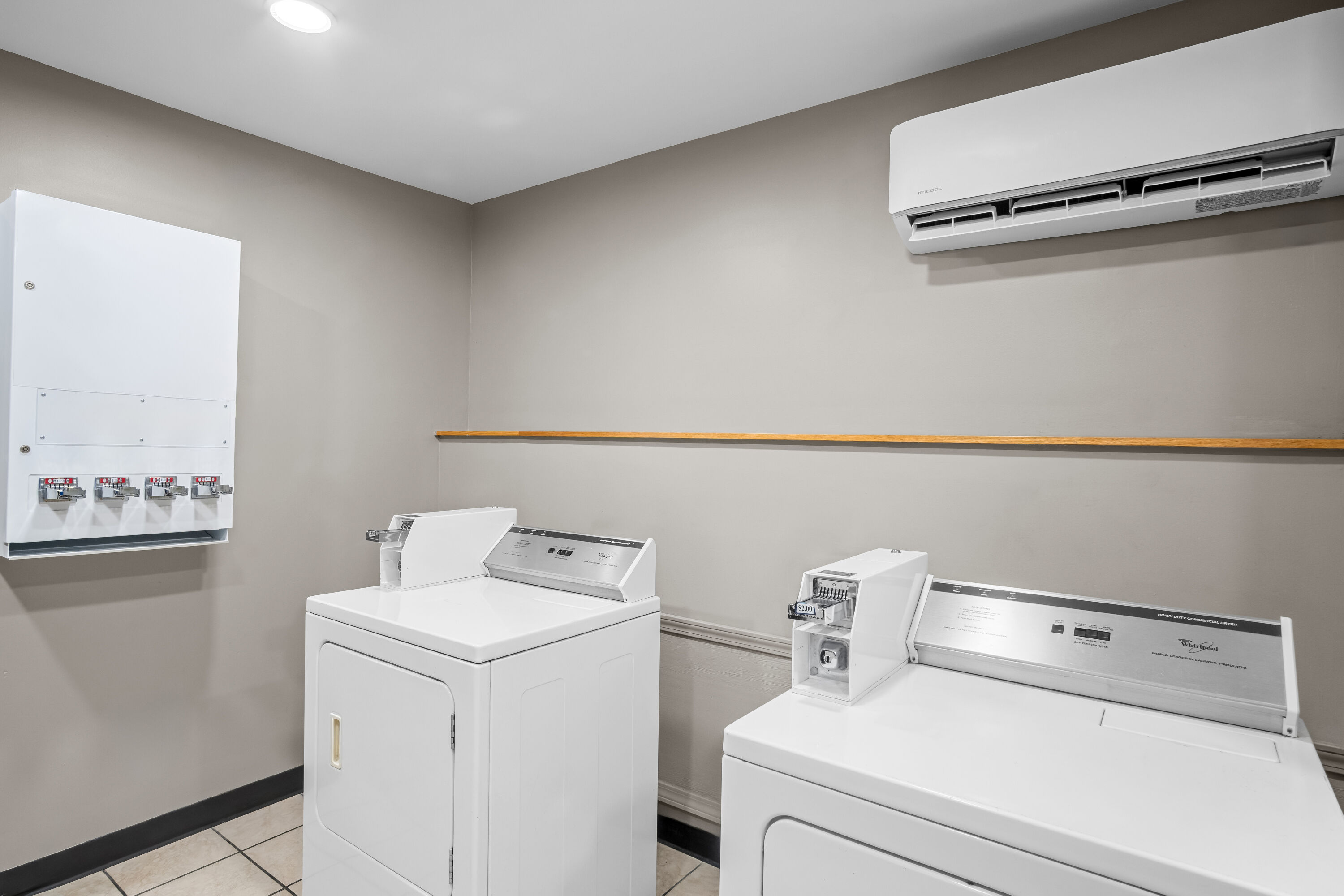 Laundry facilities at Microtel Inn & Suites by Wyndham Georgetown in Georgetown, Kentucky