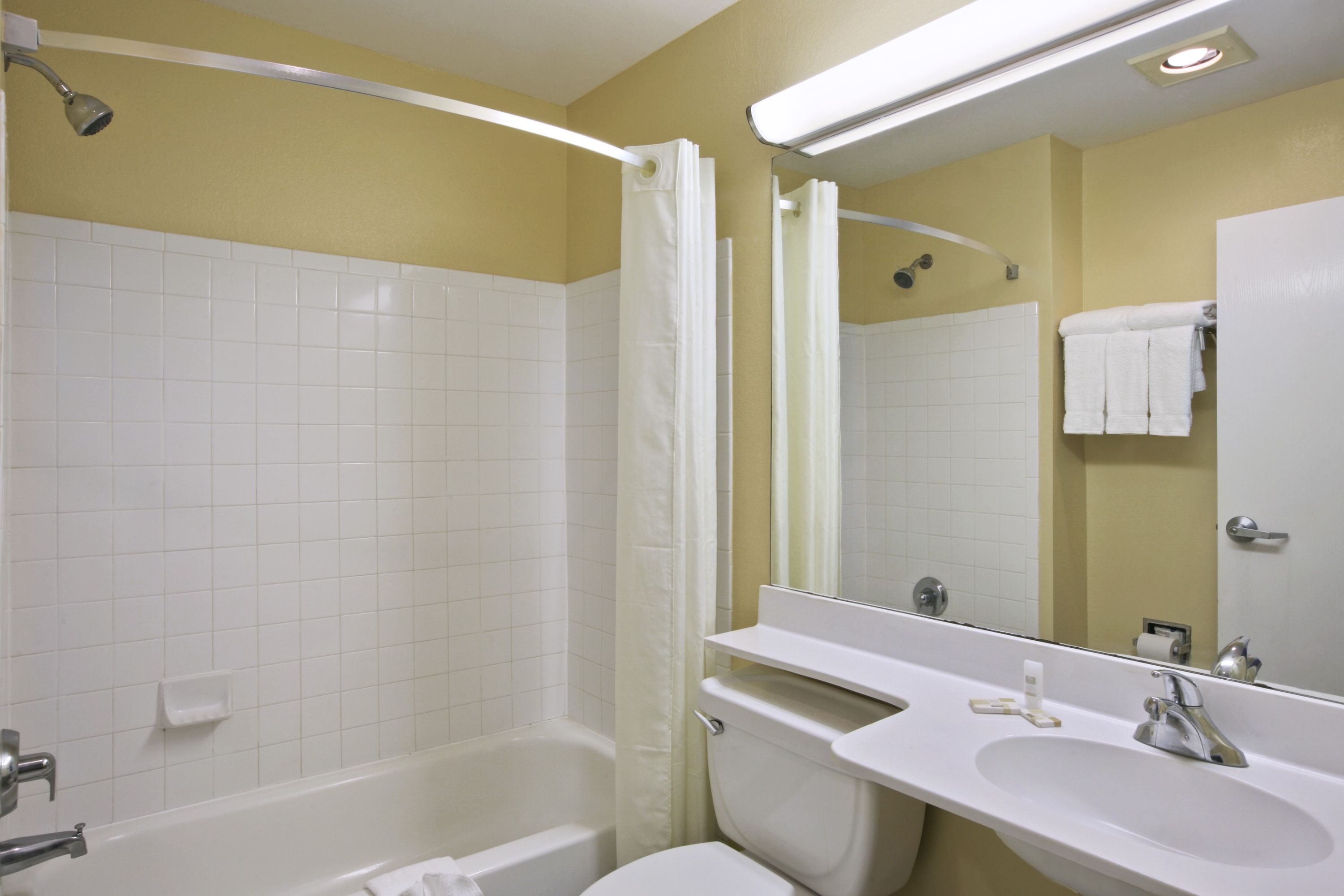 Guest room at the Microtel Inn & Suites by Wyndham Baton Rouge in Baton Rouge, Louisiana