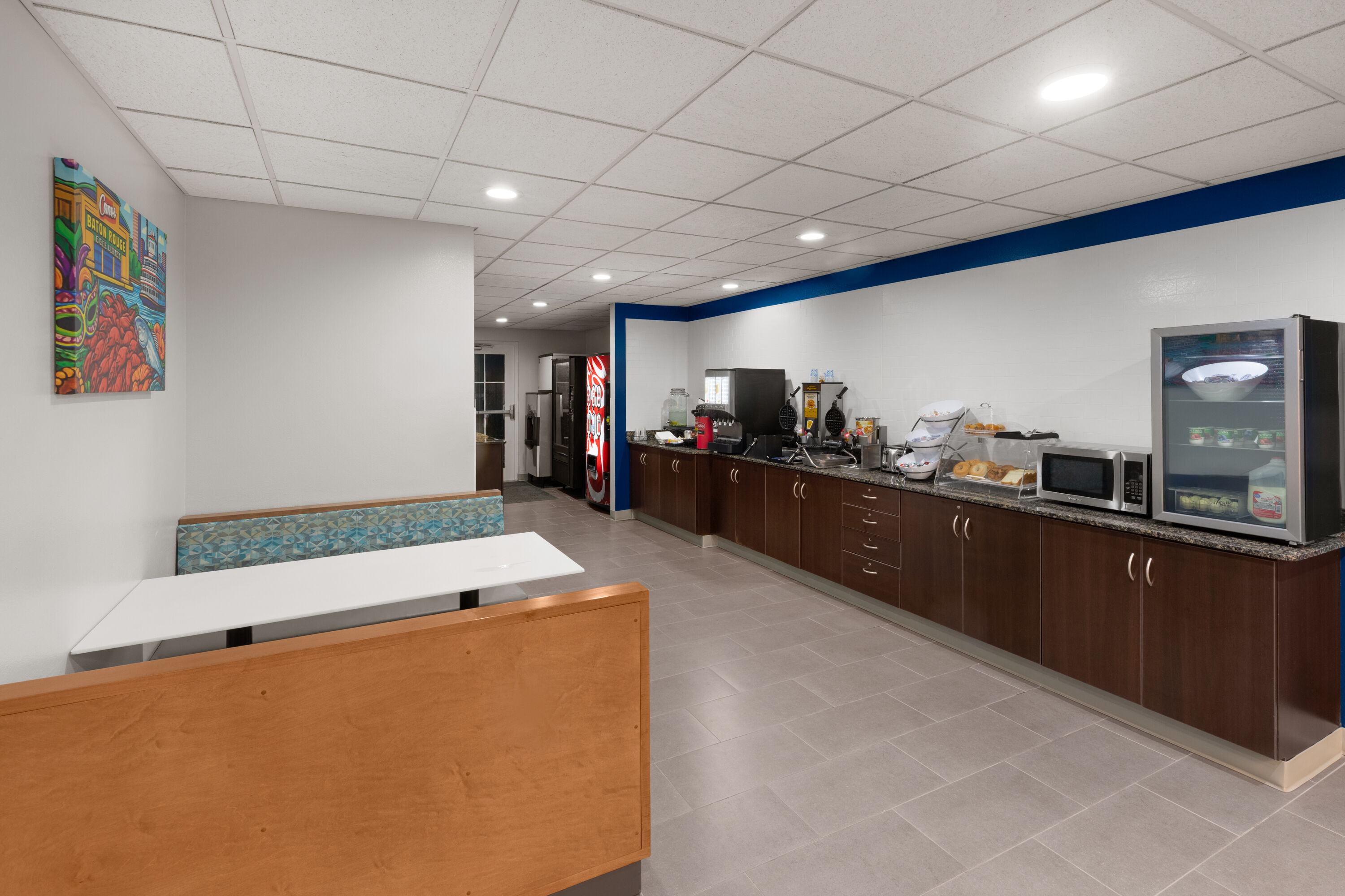 Free breakfast at Microtel Inn & Suites by Wyndham Baton Rouge Airport in Baton Rouge, Louisiana