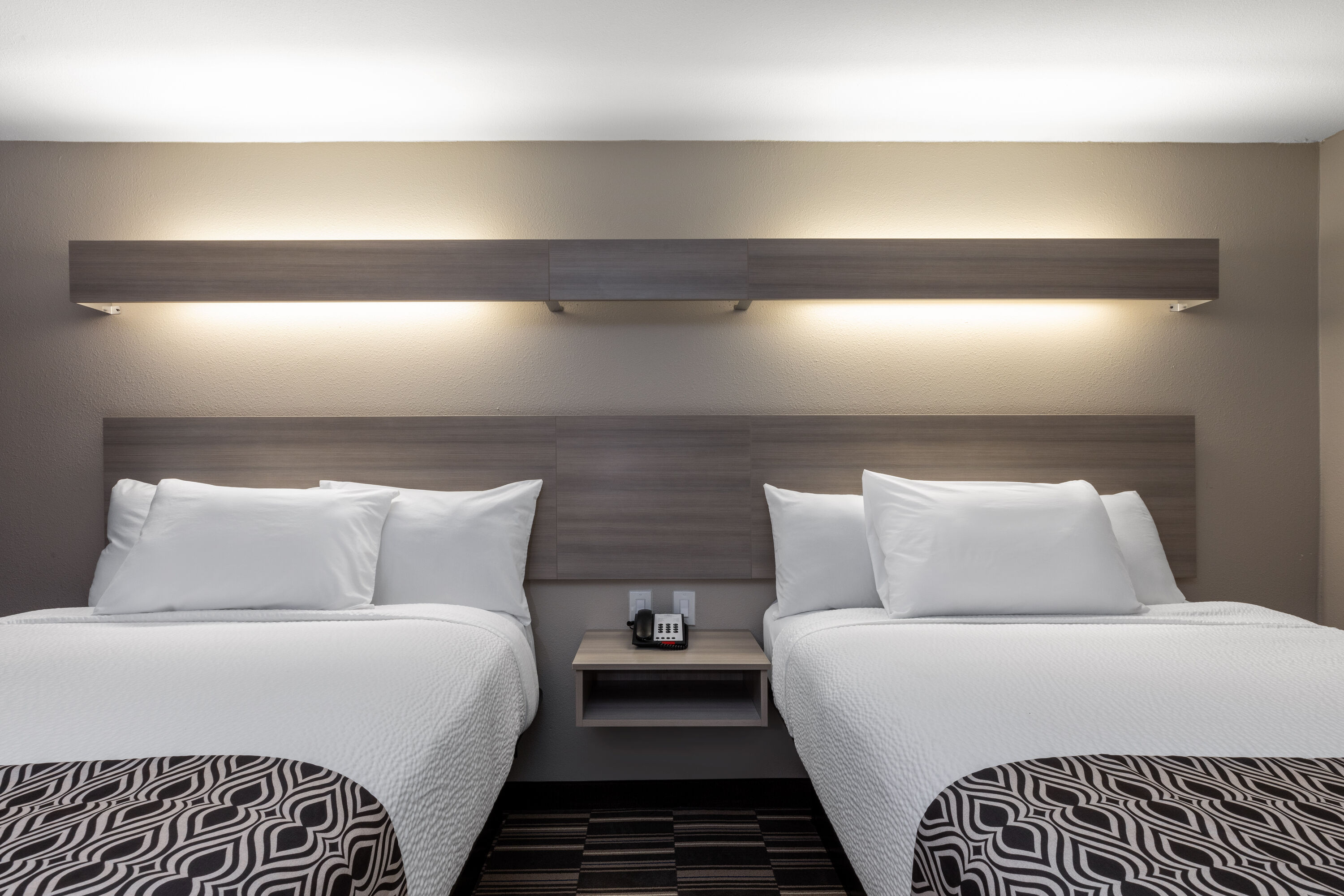 Guest room at the Microtel Inn & Suites by Wyndham Bossier City in Bossier City, Louisiana