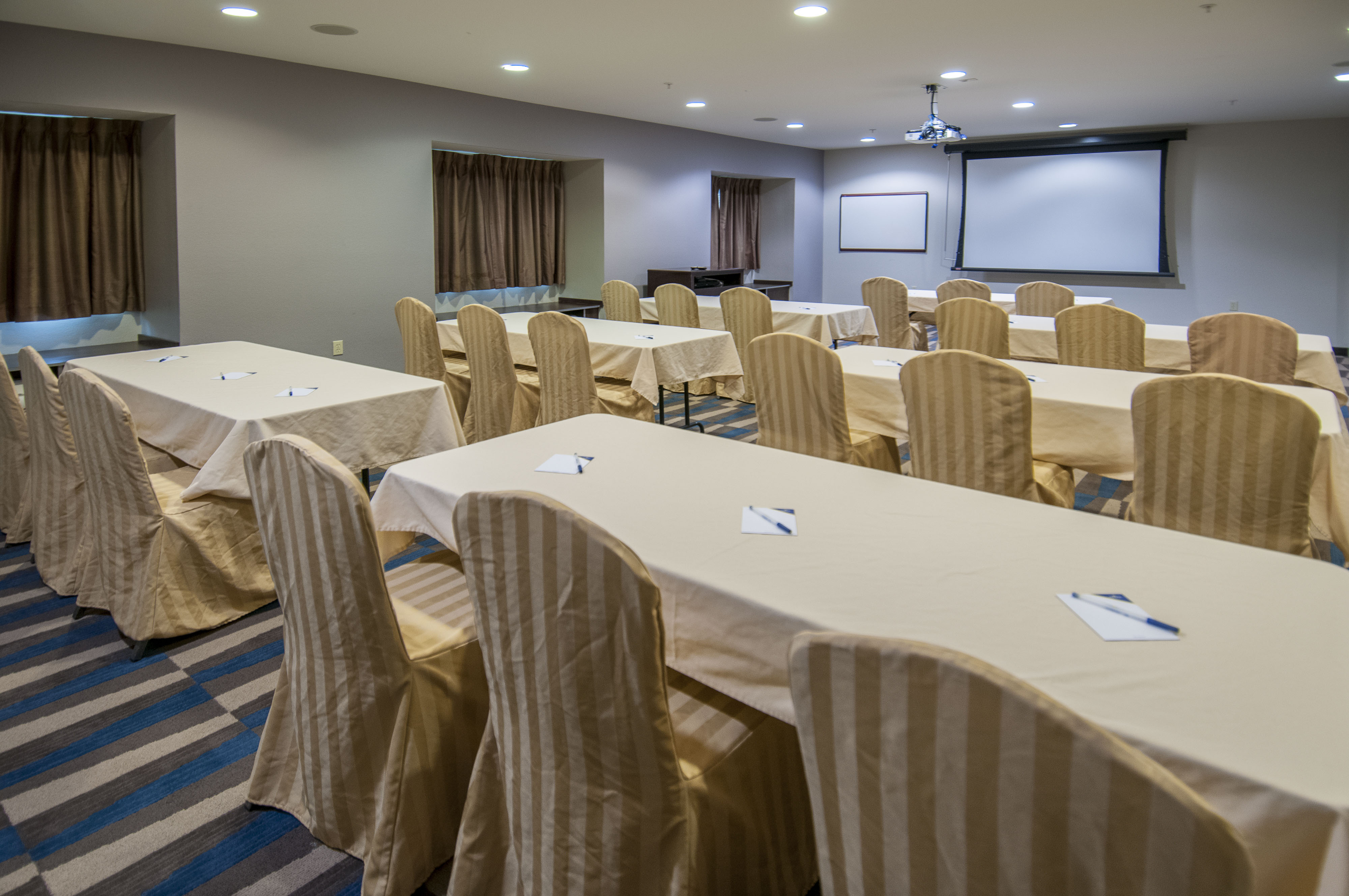 Meeting room at Microtel Inn & Suites by Wyndham Pearl River/Slidell in Pearl River, Louisiana