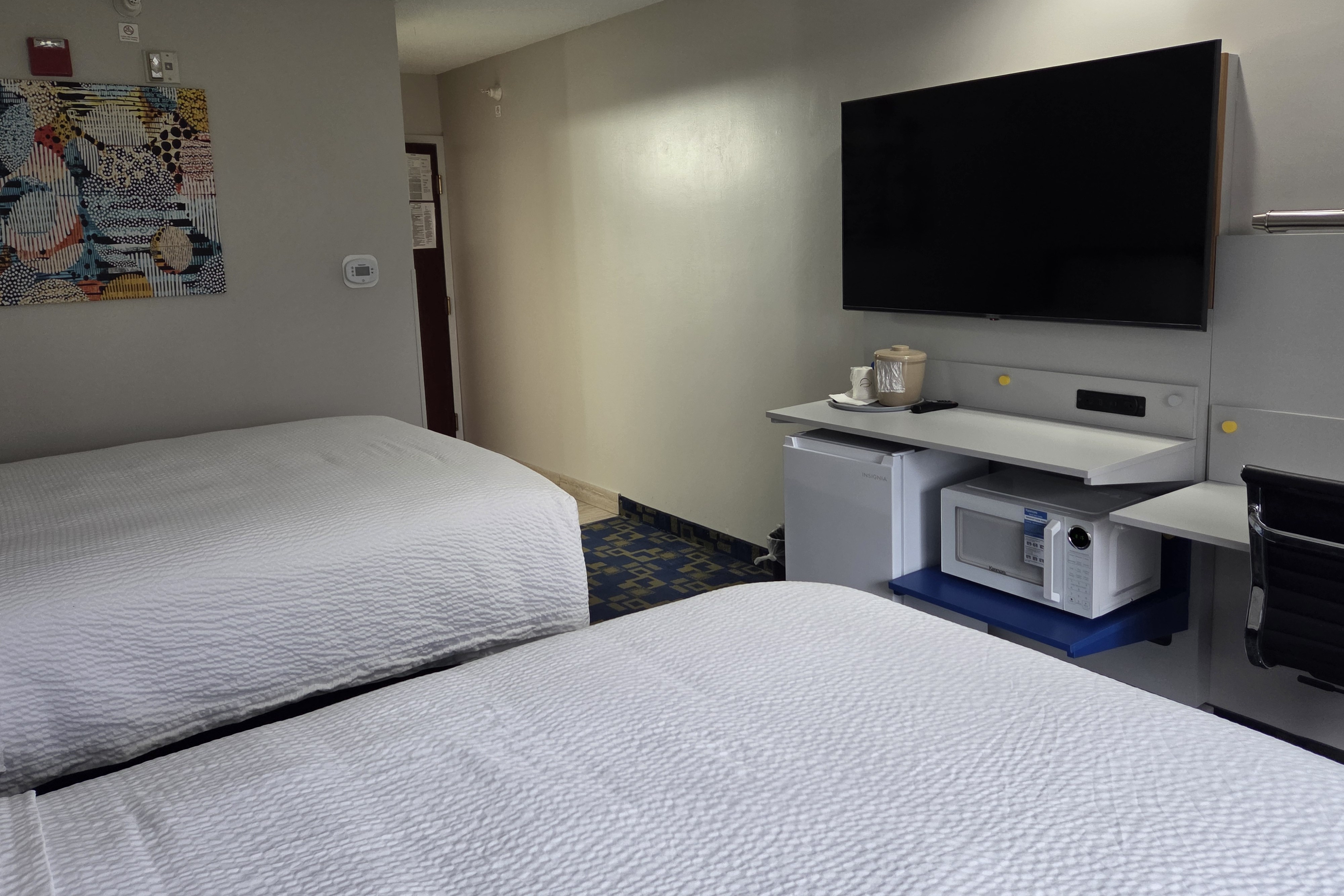 Guest room at the Microtel Inn & Suites by Wyndham Hagerstown by I-81 in Hagerstown, Maryland