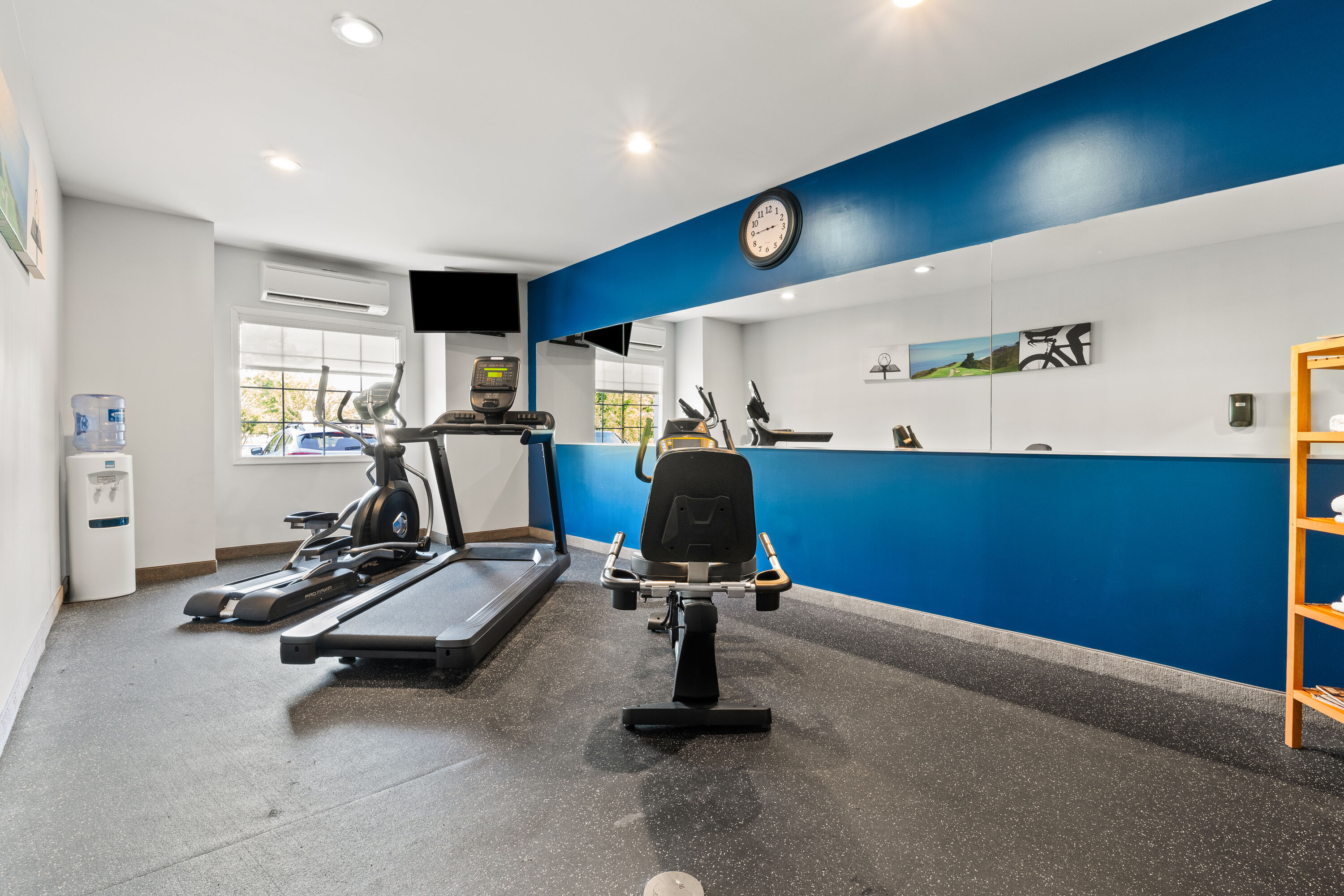 Fitness room at Microtel Inn & Suites by Wyndham Salisbury in Salisbury, Maryland