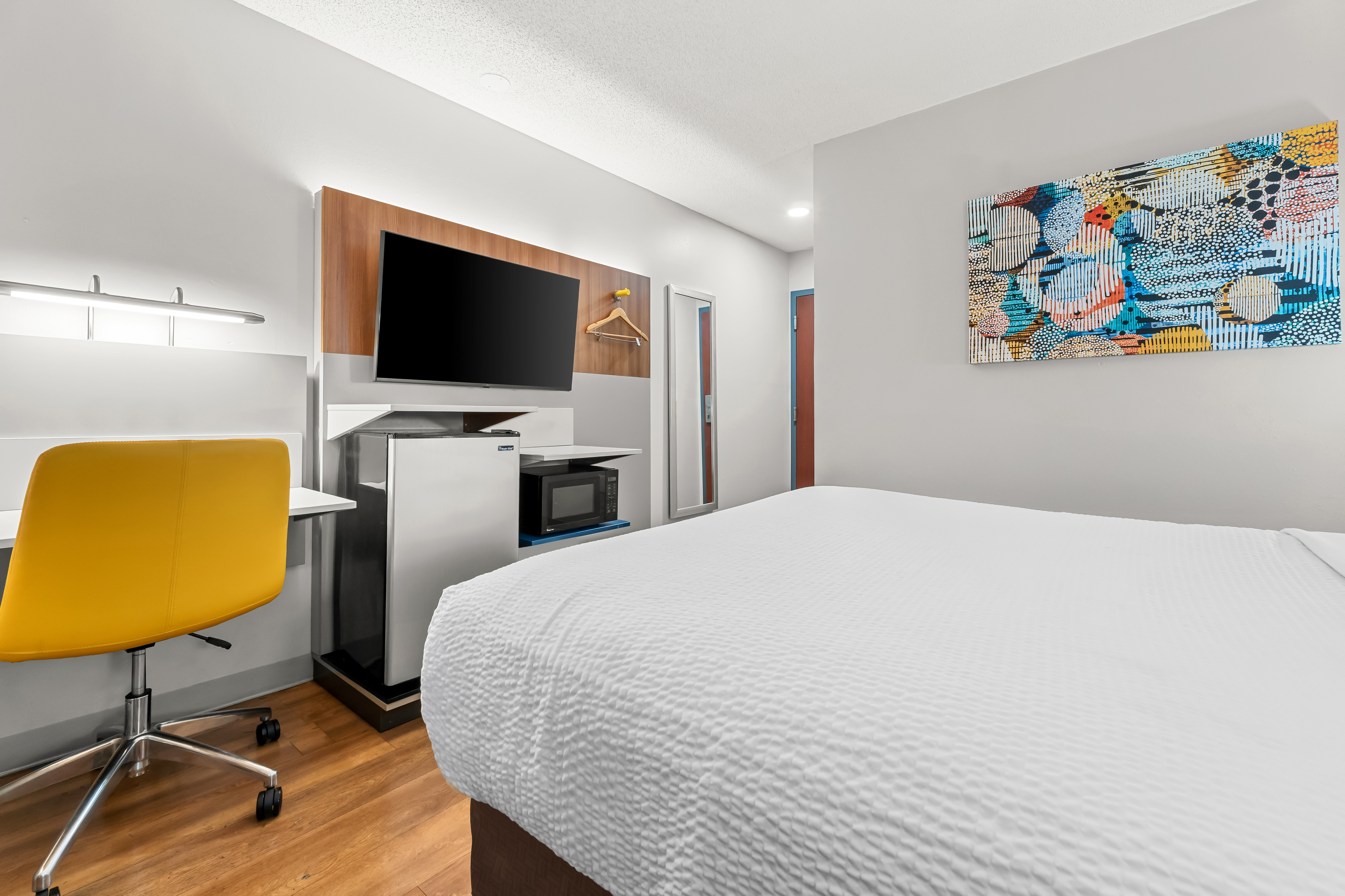 Guest room at the Microtel Inn & Suites by Wyndham Salisbury in Salisbury, Maryland