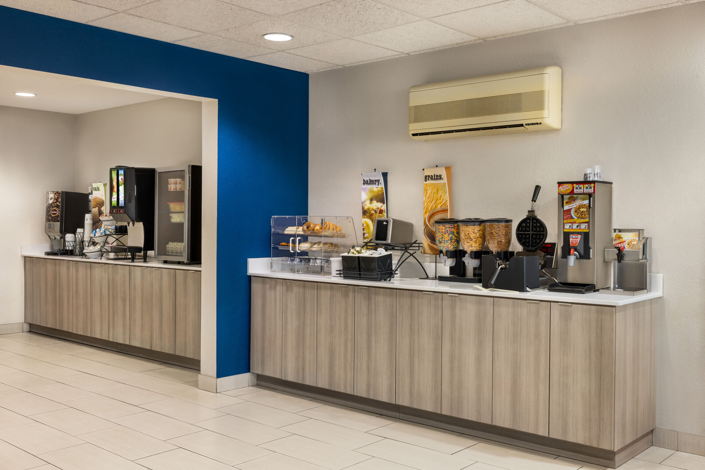 Free breakfast at Microtel Inn & Suites by Wyndham New Ulm in New Ulm, Minnesota