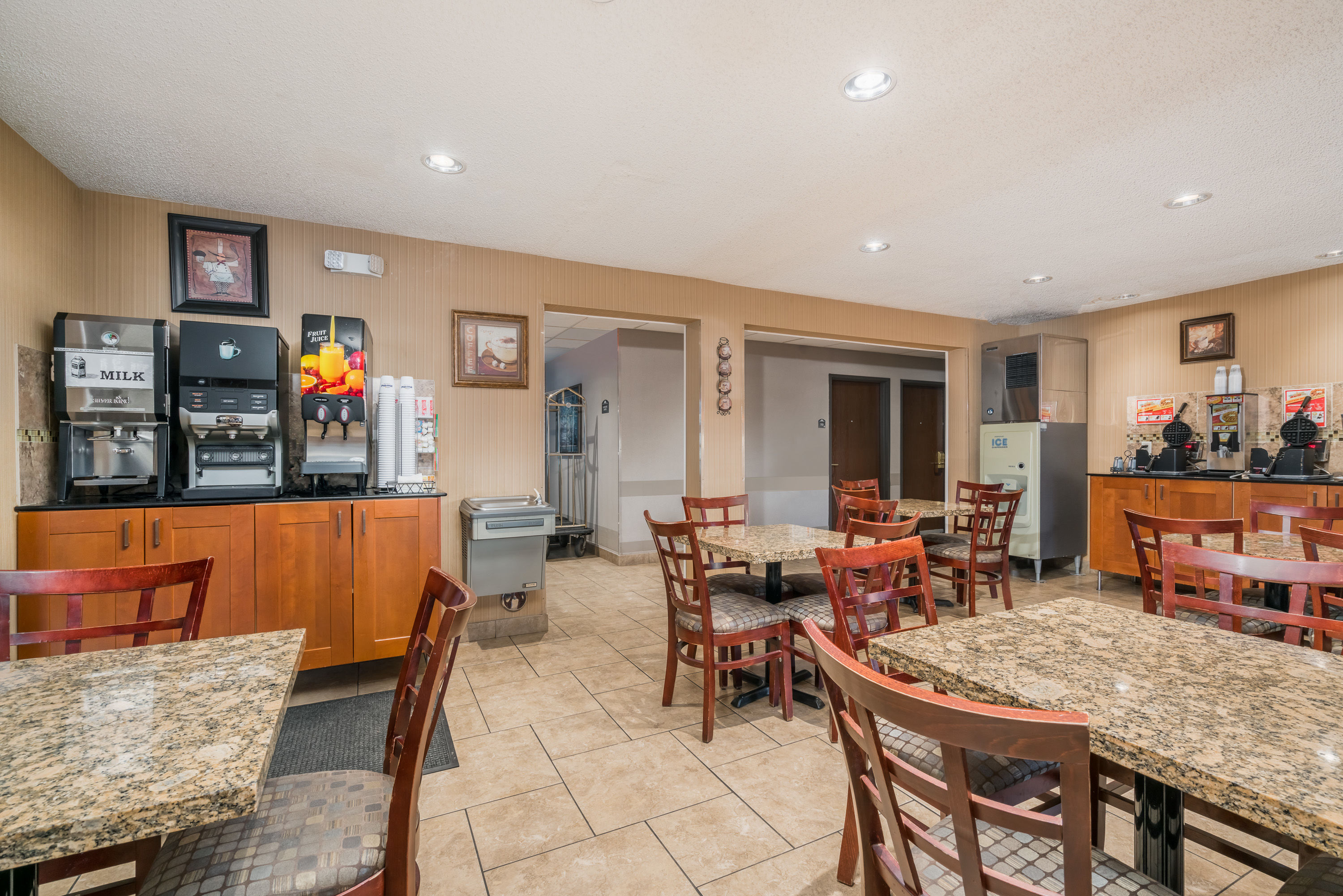 Free breakfast at Microtel Inn & Suites by Wyndham Rochester North Mayo Clinic in Rochester, Minnesota