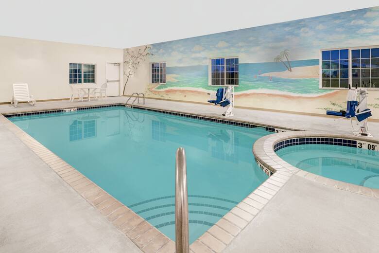 Pool at the Microtel Inn & Suites by Wyndham Sidney in Sidney, Montana