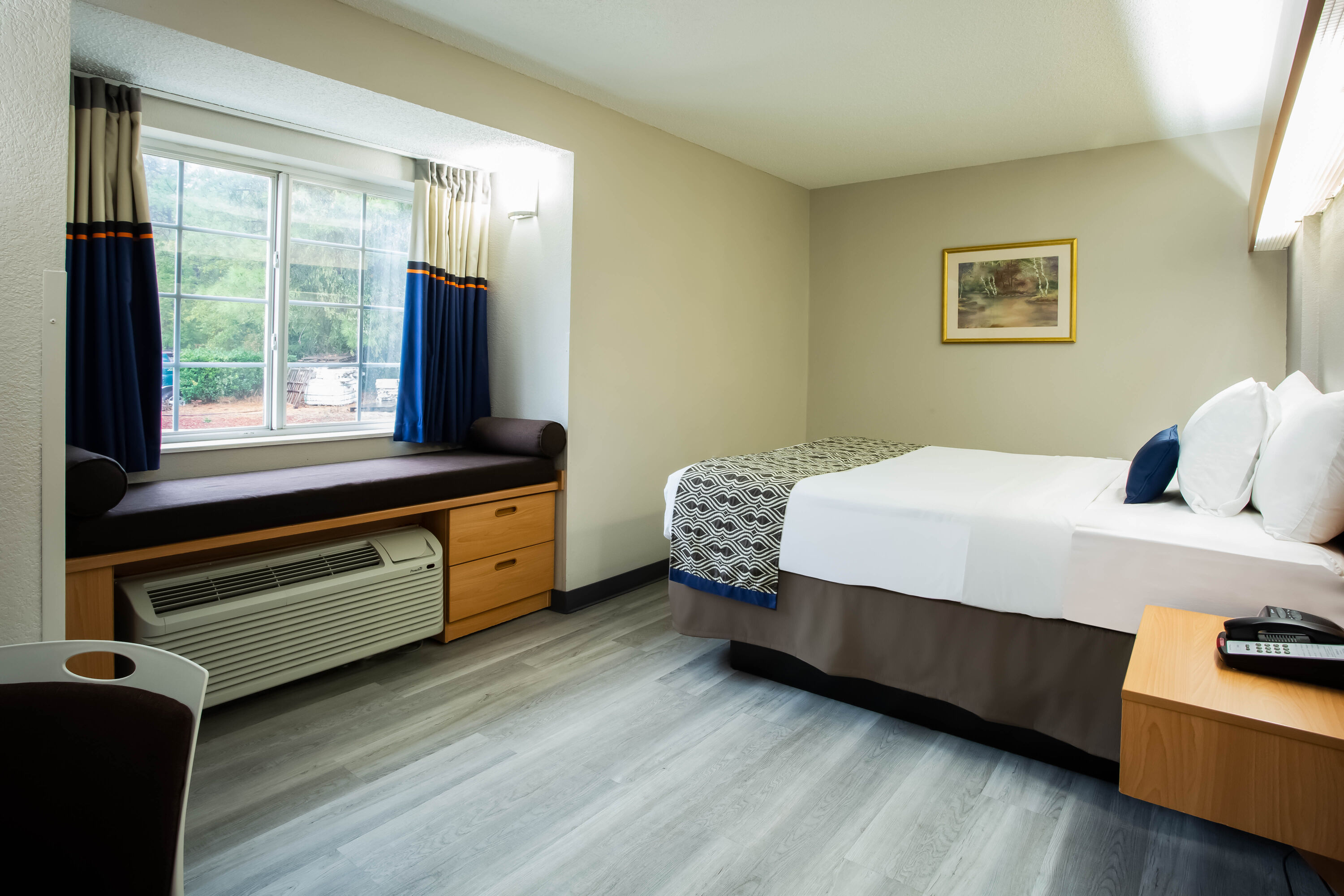 Guest room at the Microtel Inn & Suites by Wyndham Southern Pines / Pinehurst in Southern Pines, North Carolina