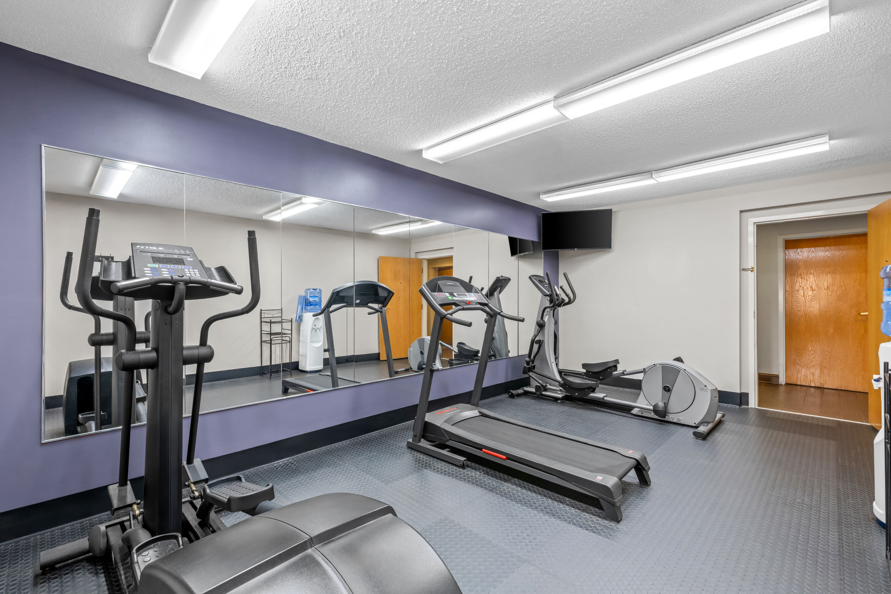 Fitness room at Microtel Inn & Suites by Wyndham Statesville in Statesville, North Carolina