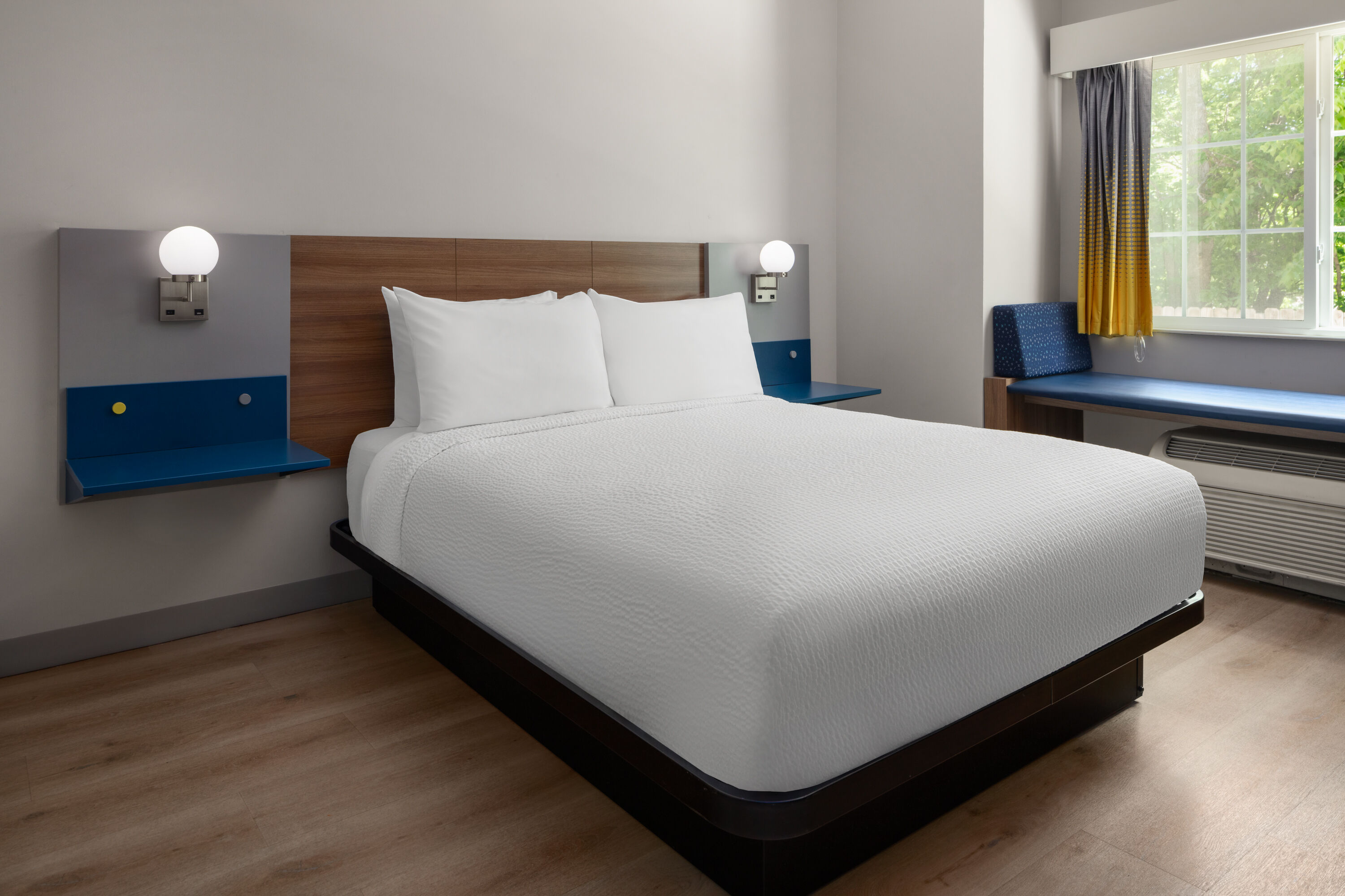 Guest room at the Microtel Inn & Suites by Wyndham Kearney in Kearney, Nebraska