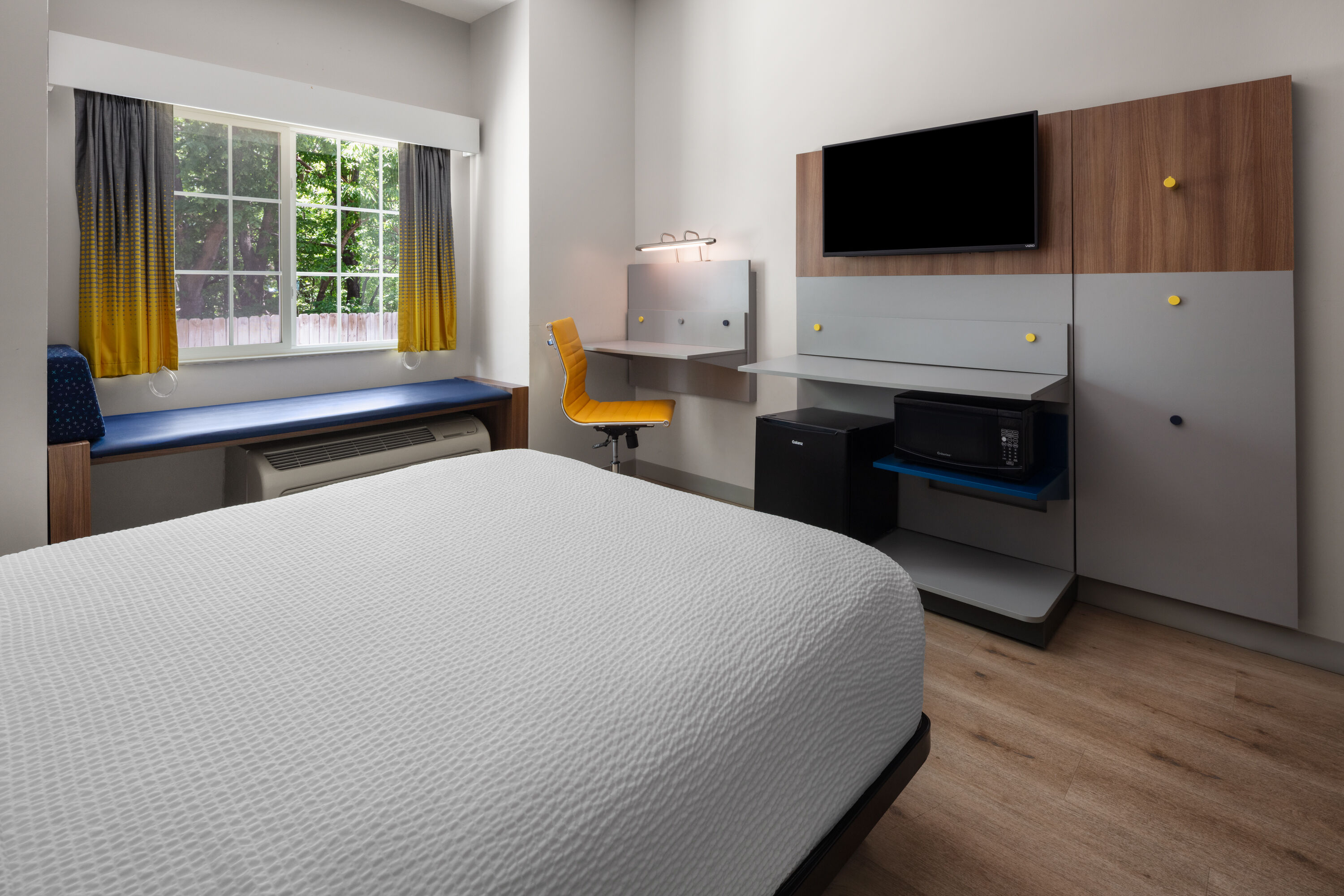 Guest room at the Microtel Inn & Suites by Wyndham Kearney in Kearney, Nebraska