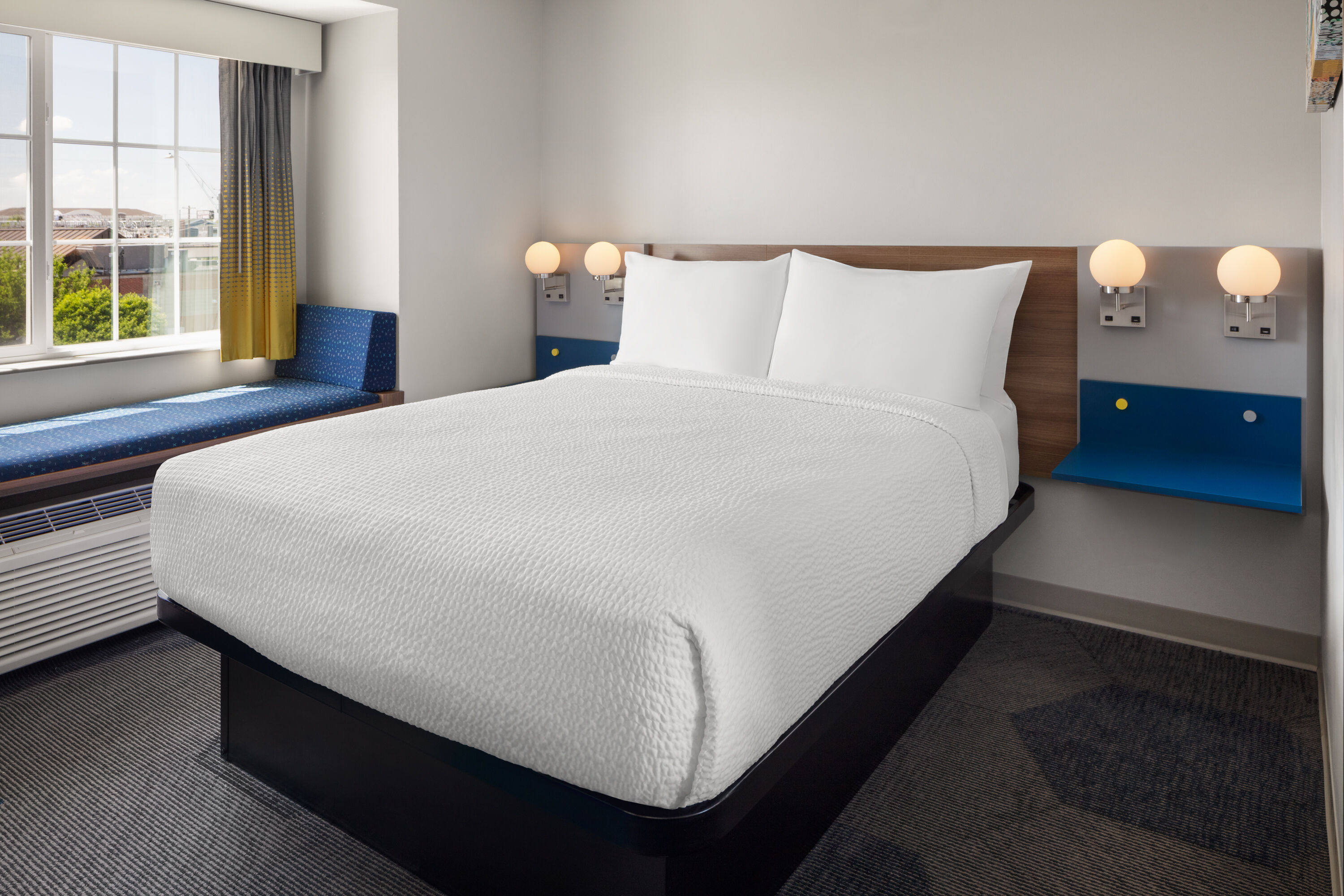 Guest room at the Microtel Inn & Suites by Wyndham Kearney in Kearney, Nebraska
